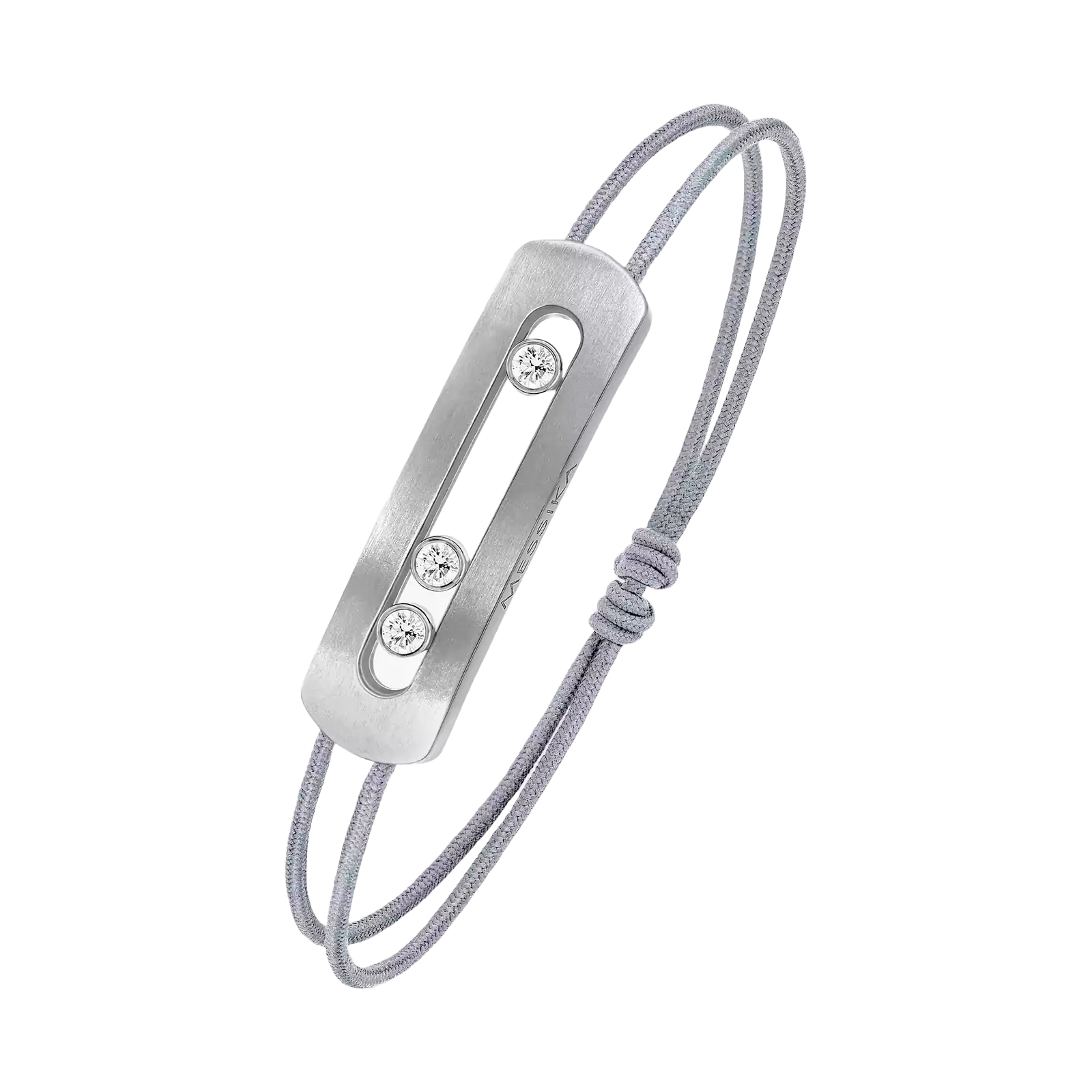 Gioiello in titanio Cordino Move Titanium Messika