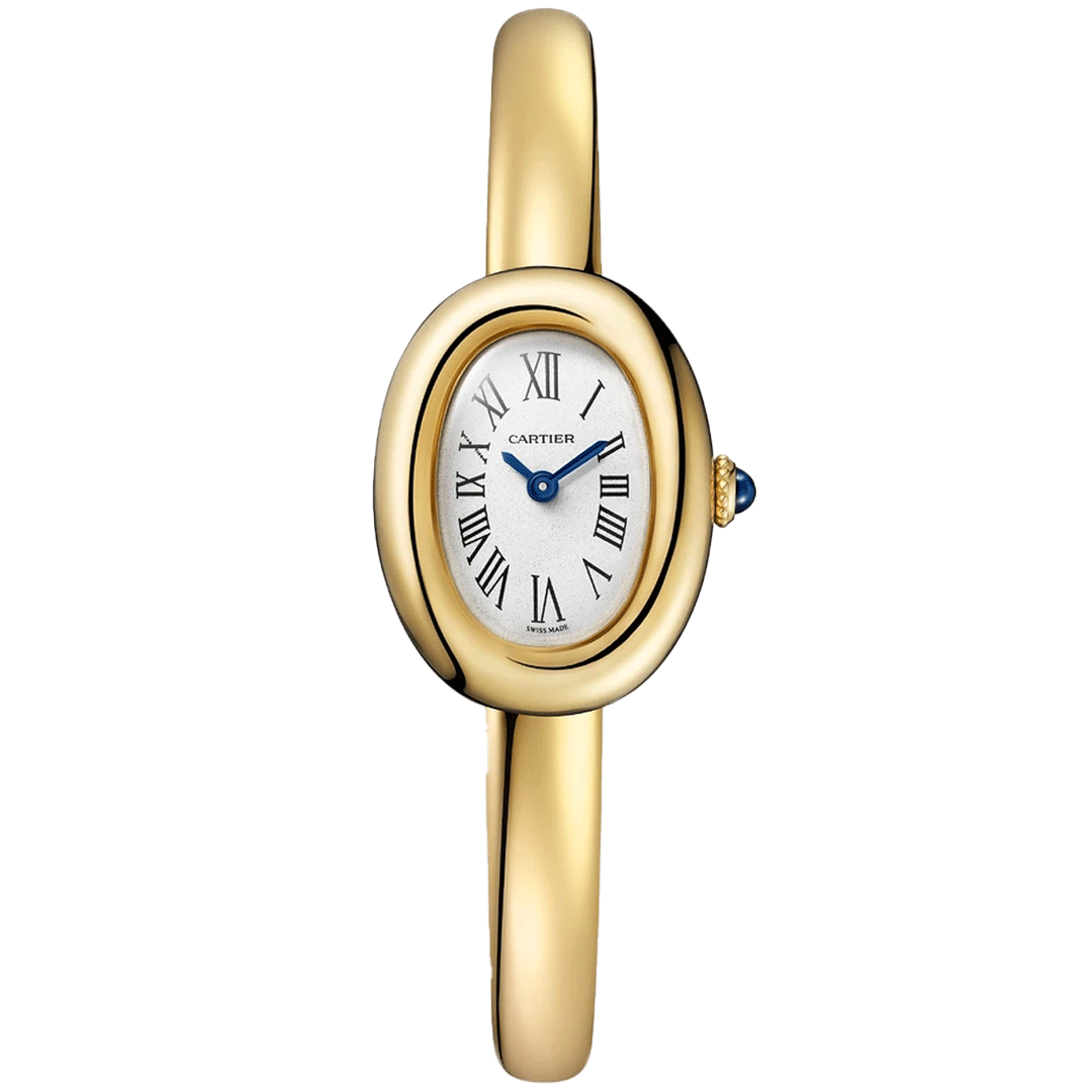 Watch in yellow gold Baignoire de Cartier (size 17) Cartier