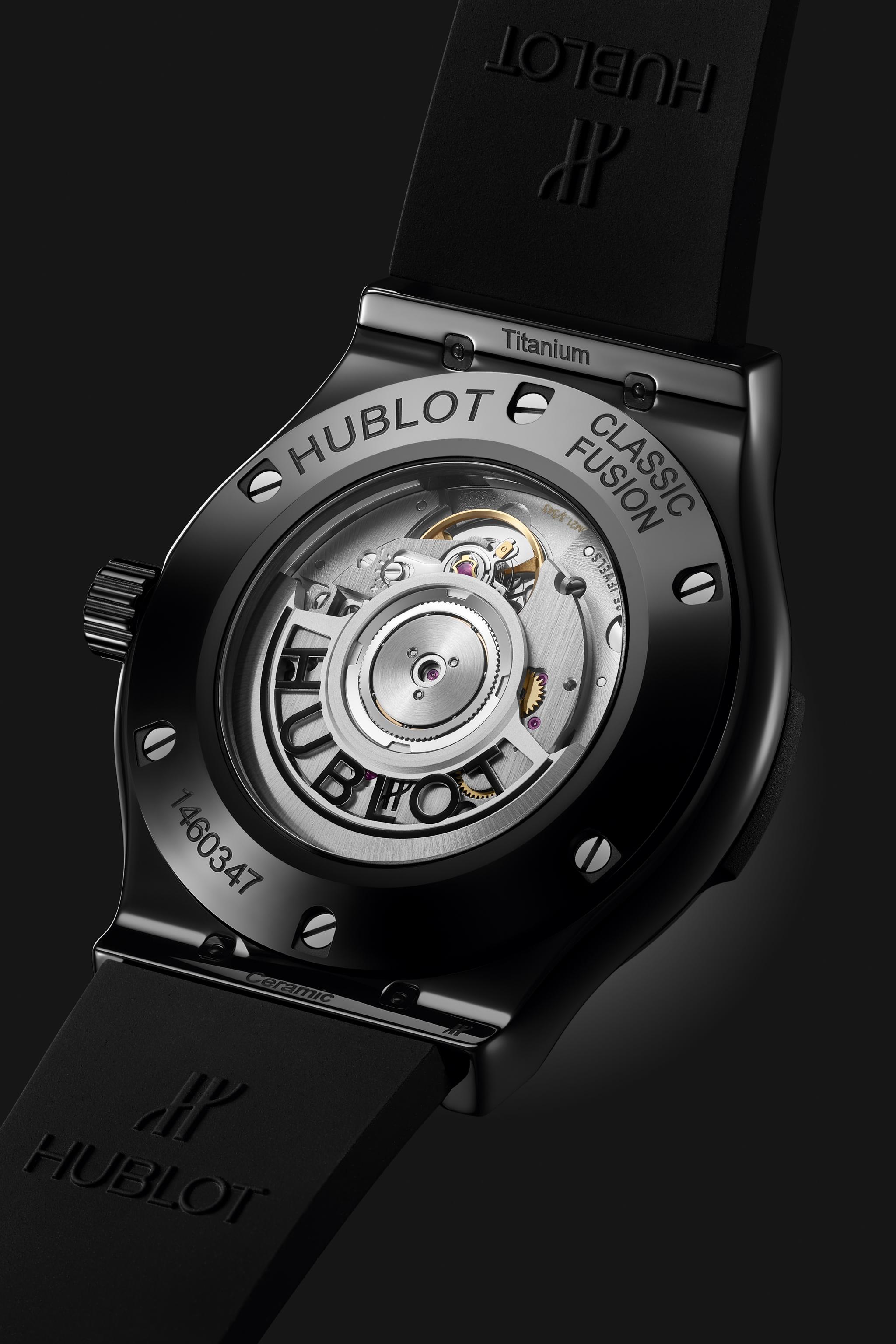 Watch in steel Classic Fusion Black Magic Hublot