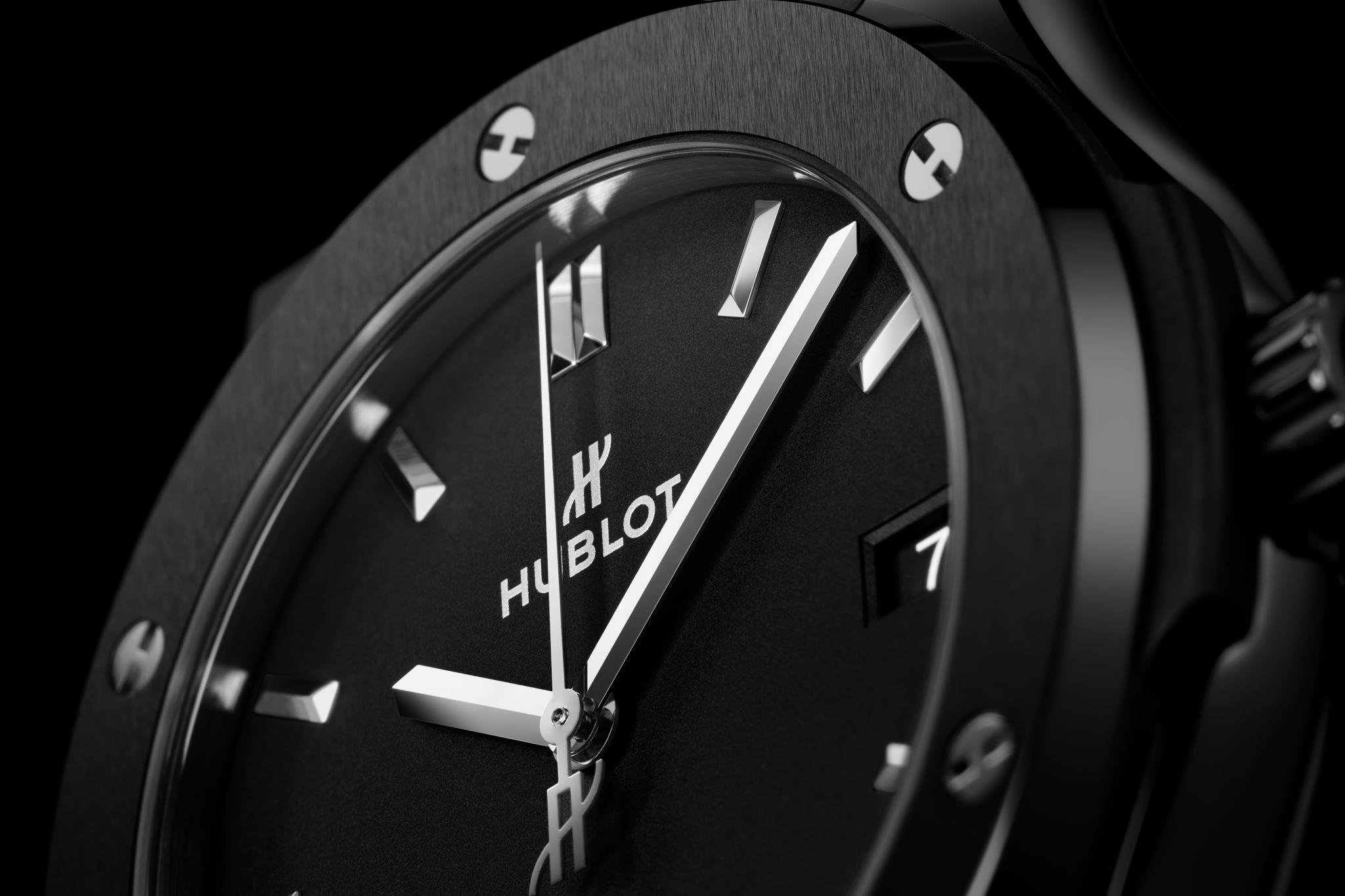 Orologio in ceramica Classic Fusion Black Magic Hublot