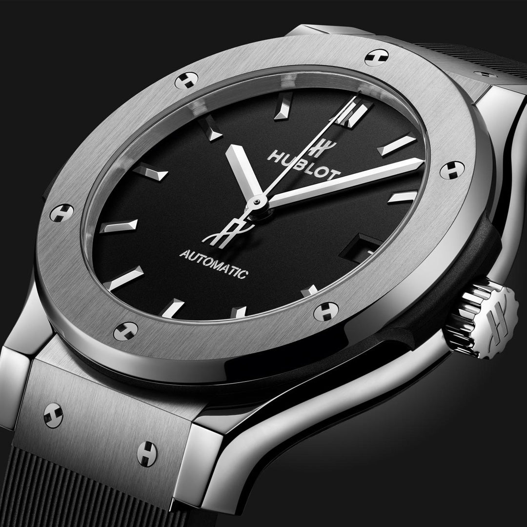 Watch in titanium Classic Fusion Original Titanium Hublot