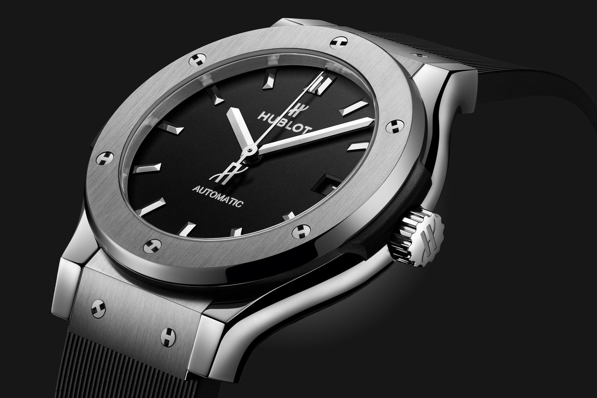 Watch in titanium Classic Fusion Titanium Hublot