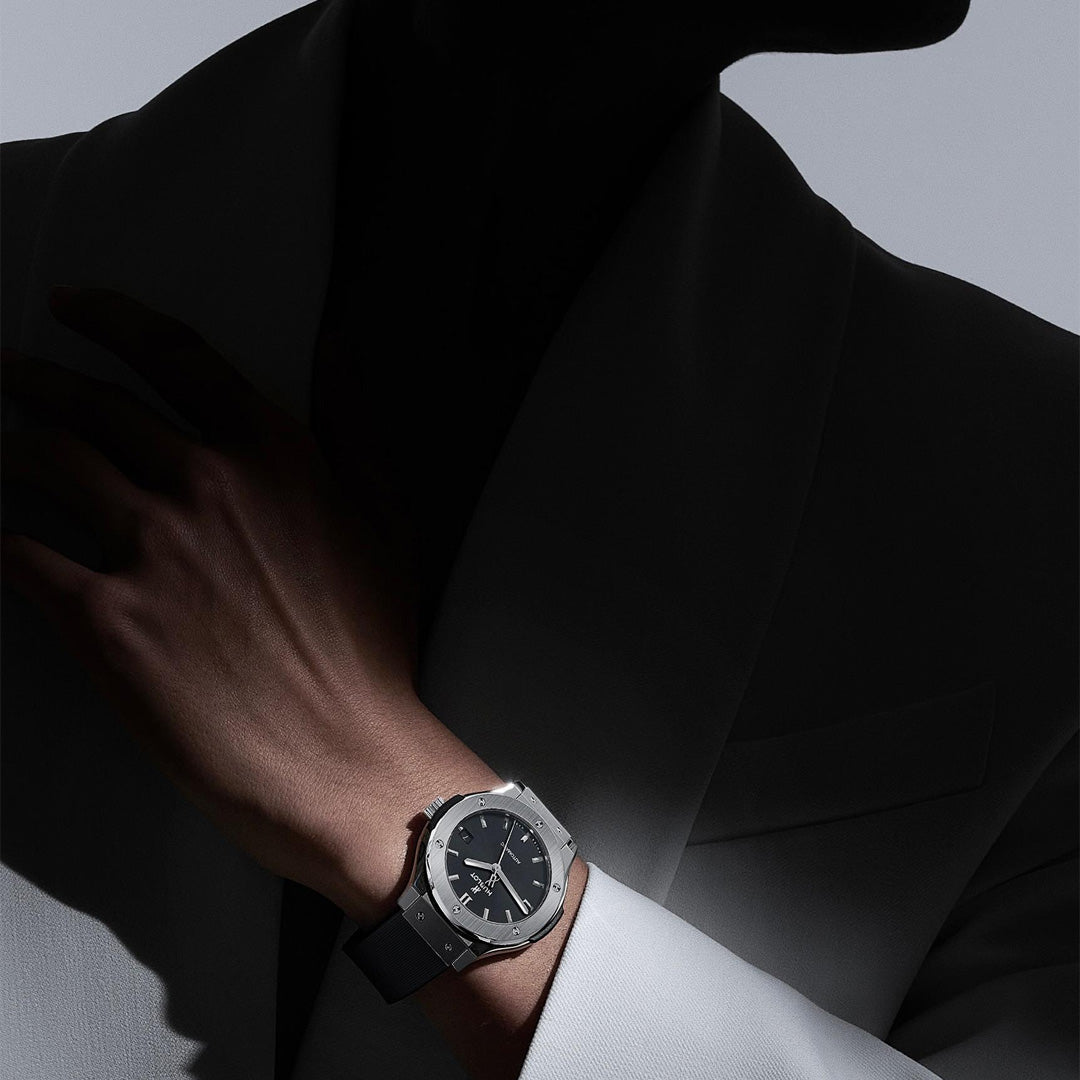 Watch in titanium Classic Fusion Original Titanium Hublot