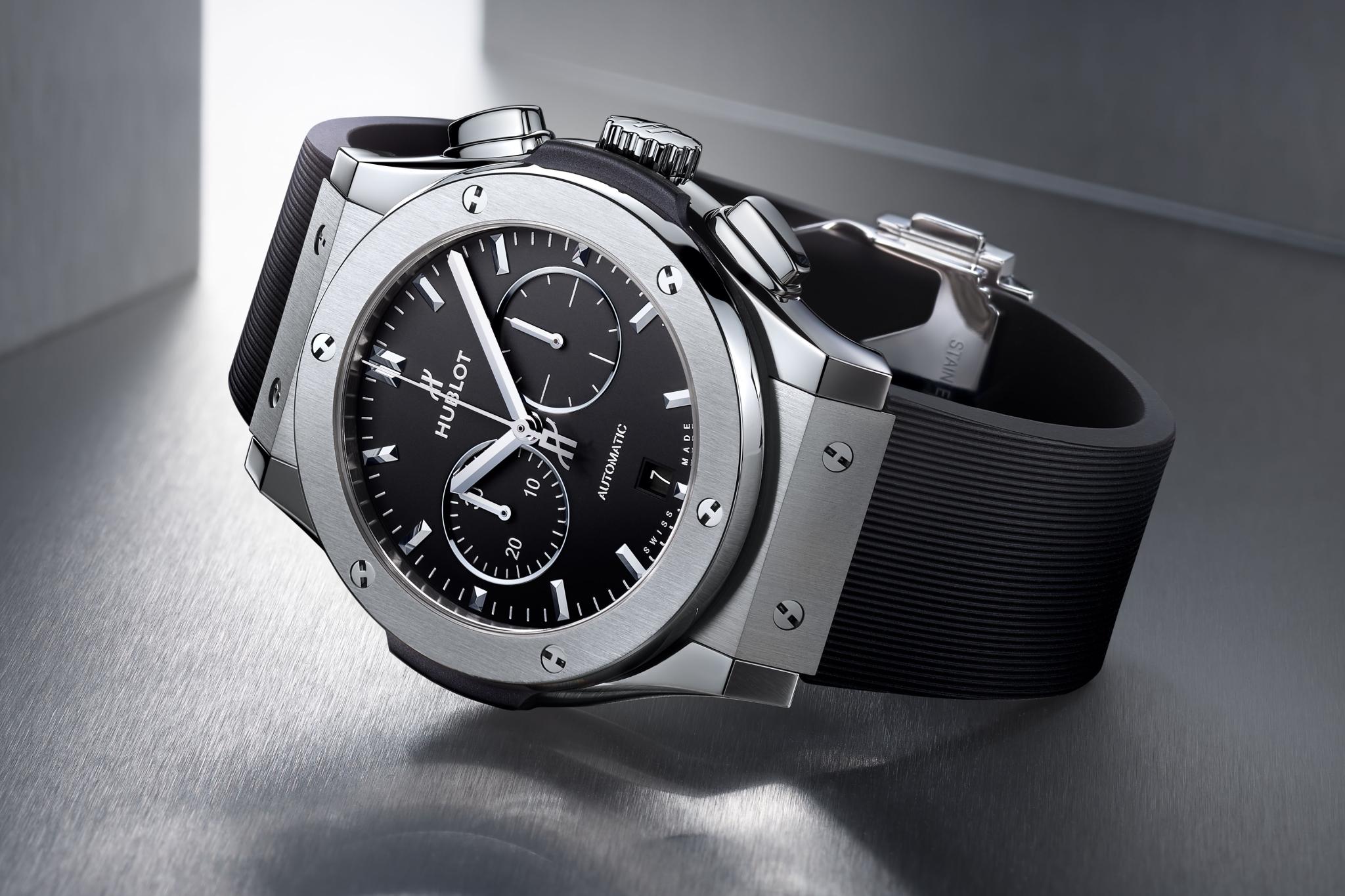Watch in titanium Classic Fusion Chronograph Titanium Hublot