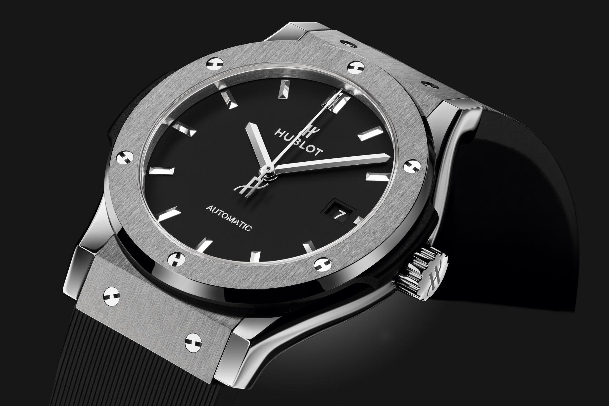 Watch in titanium Classic Fusion Titanium Hublot
