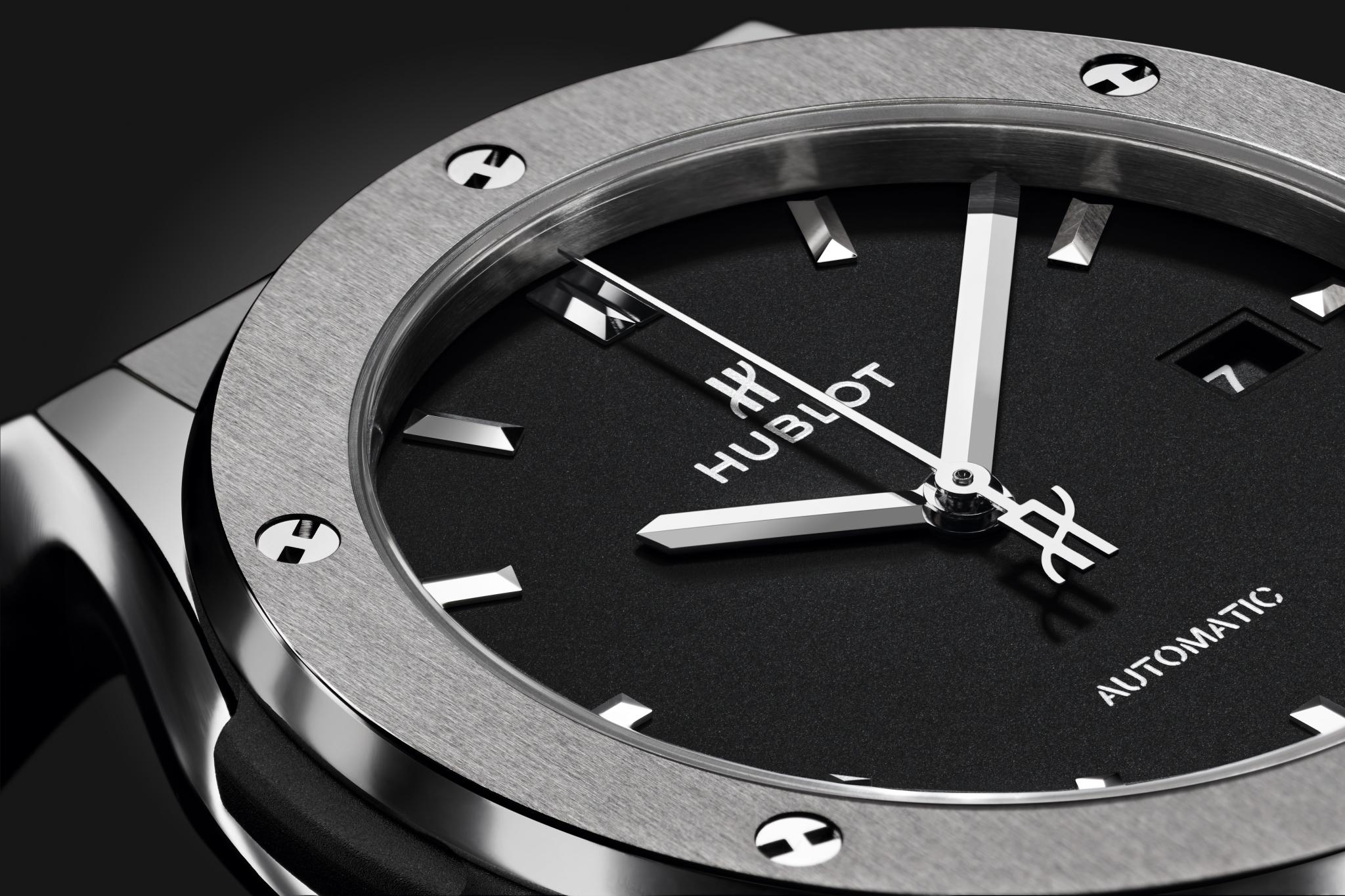 Watch in titanium Classic Fusion Titanium Hublot