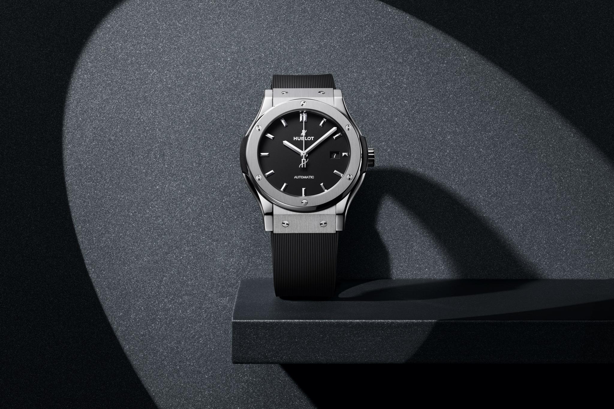 Watch in titanium Classic Fusion Titanium Hublot