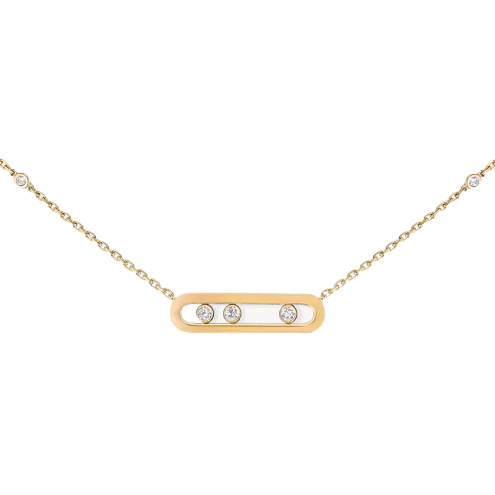 Gioiello in yellow gold Baby Move Necklace Messika