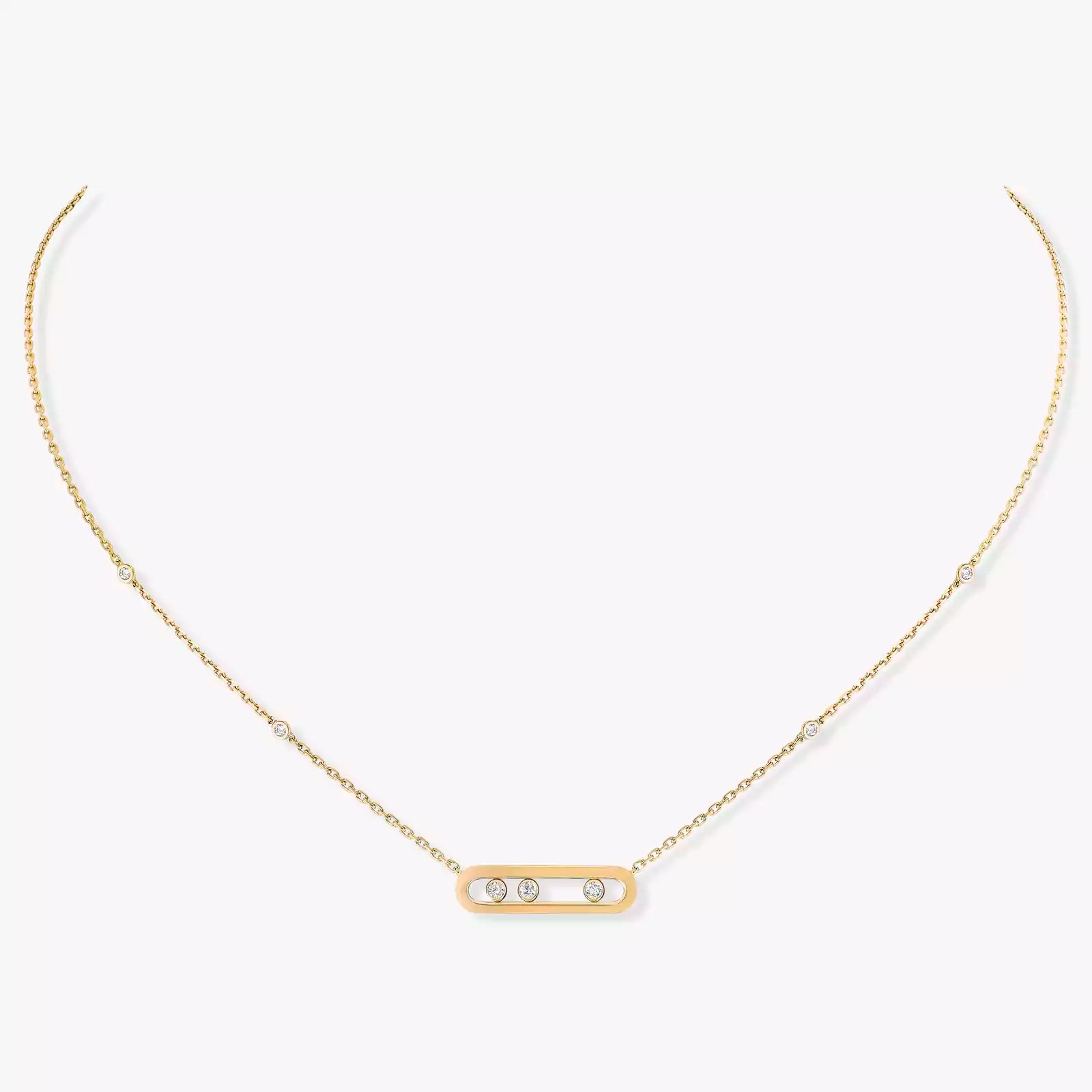 Gioiello in yellow gold Baby Move Necklace Messika