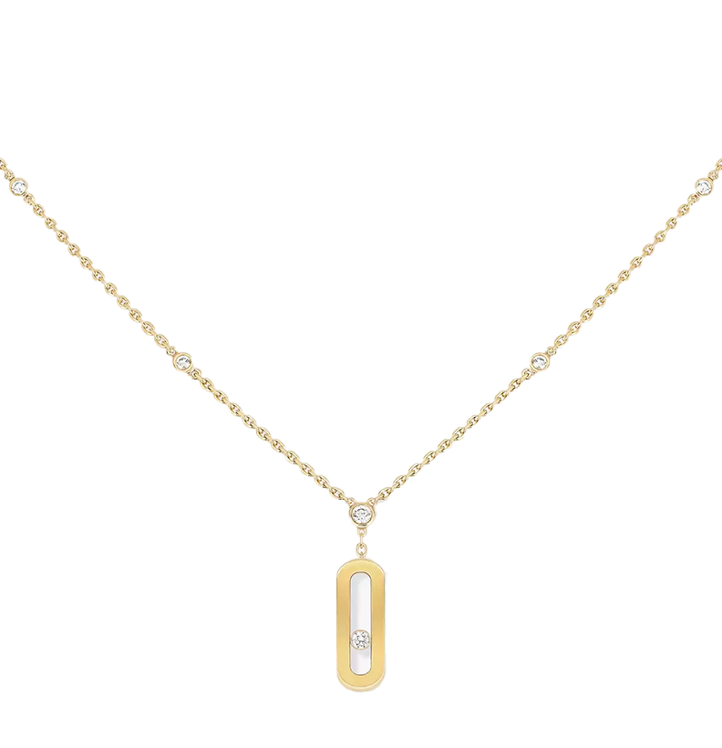 Gioiello in yellow gold Move Uno Long Necklace Messika