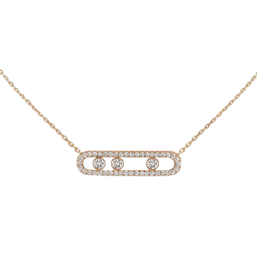 Move Pavé Necklace