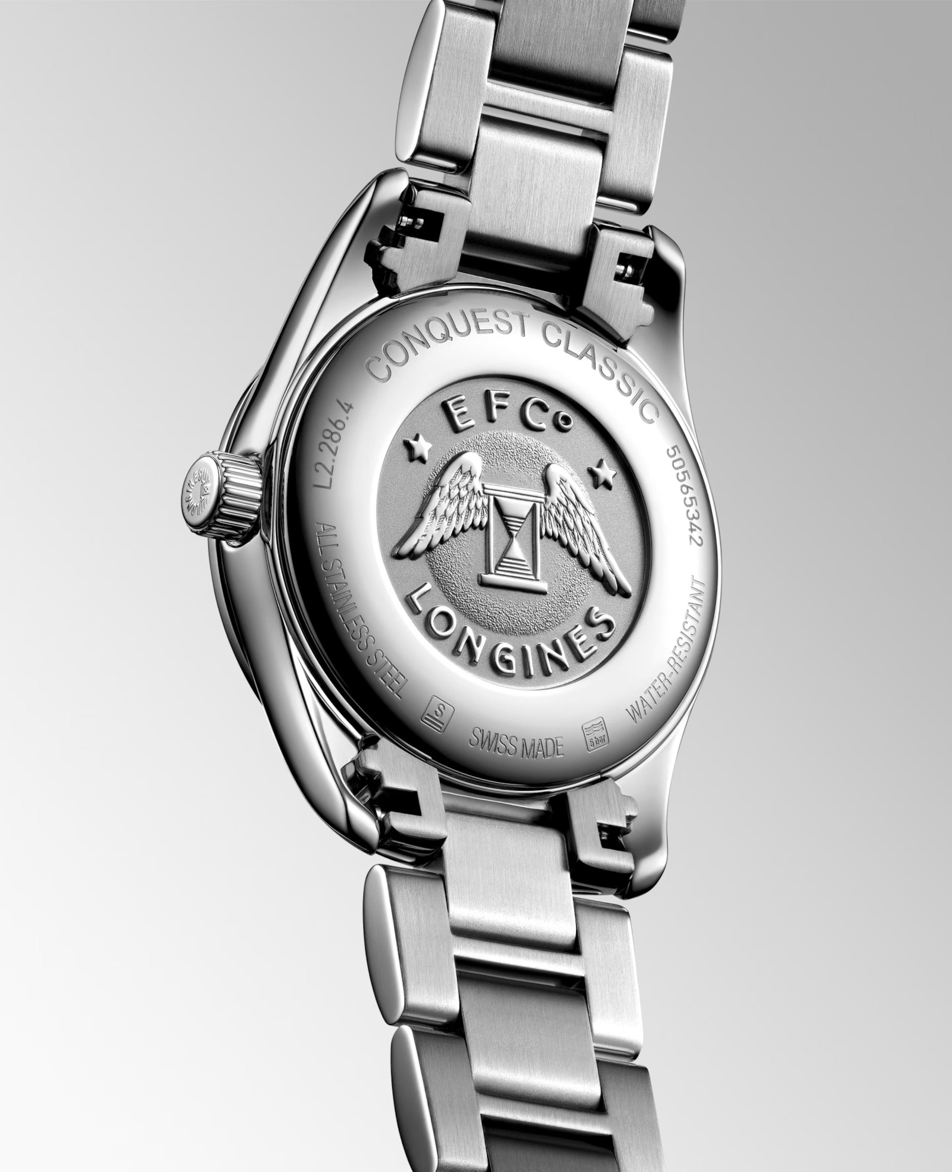 Orologio in acciaio Conquest Classic Longines