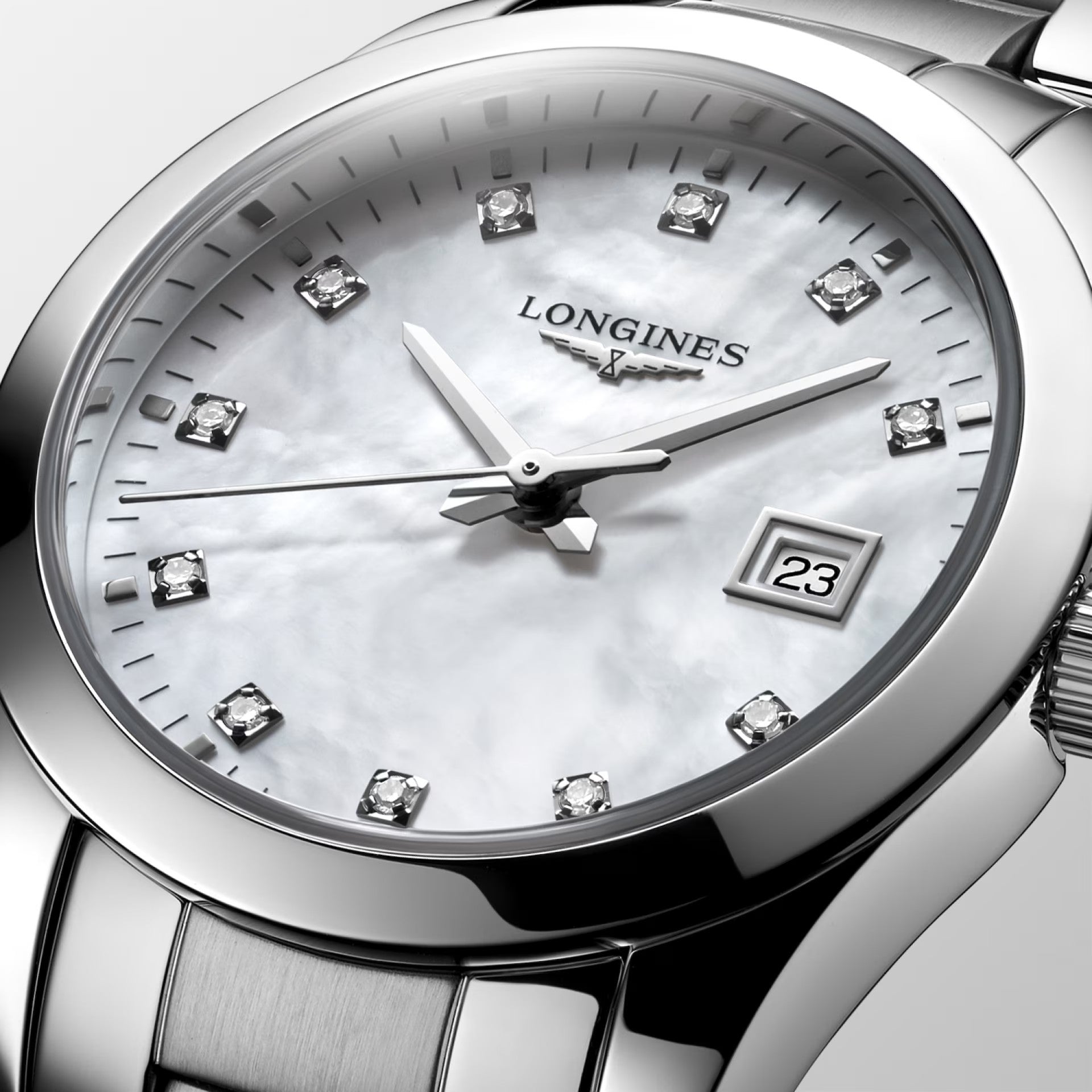 Orologio in acciaio Conquest Classic Longines