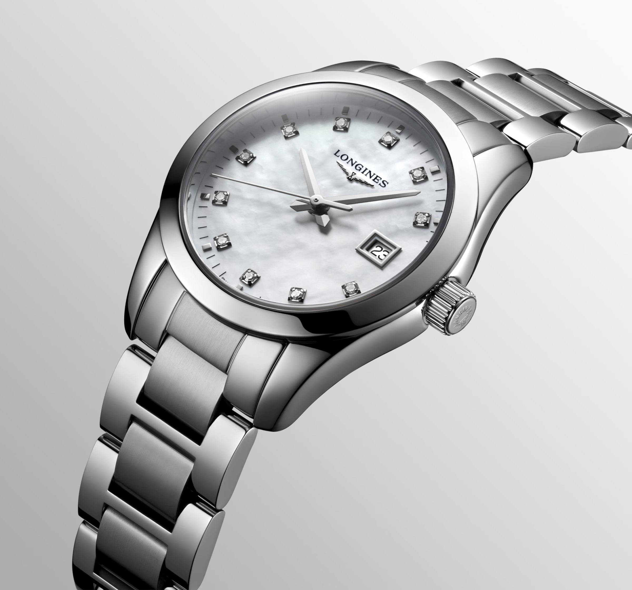 Orologio in acciaio Conquest Classic Longines