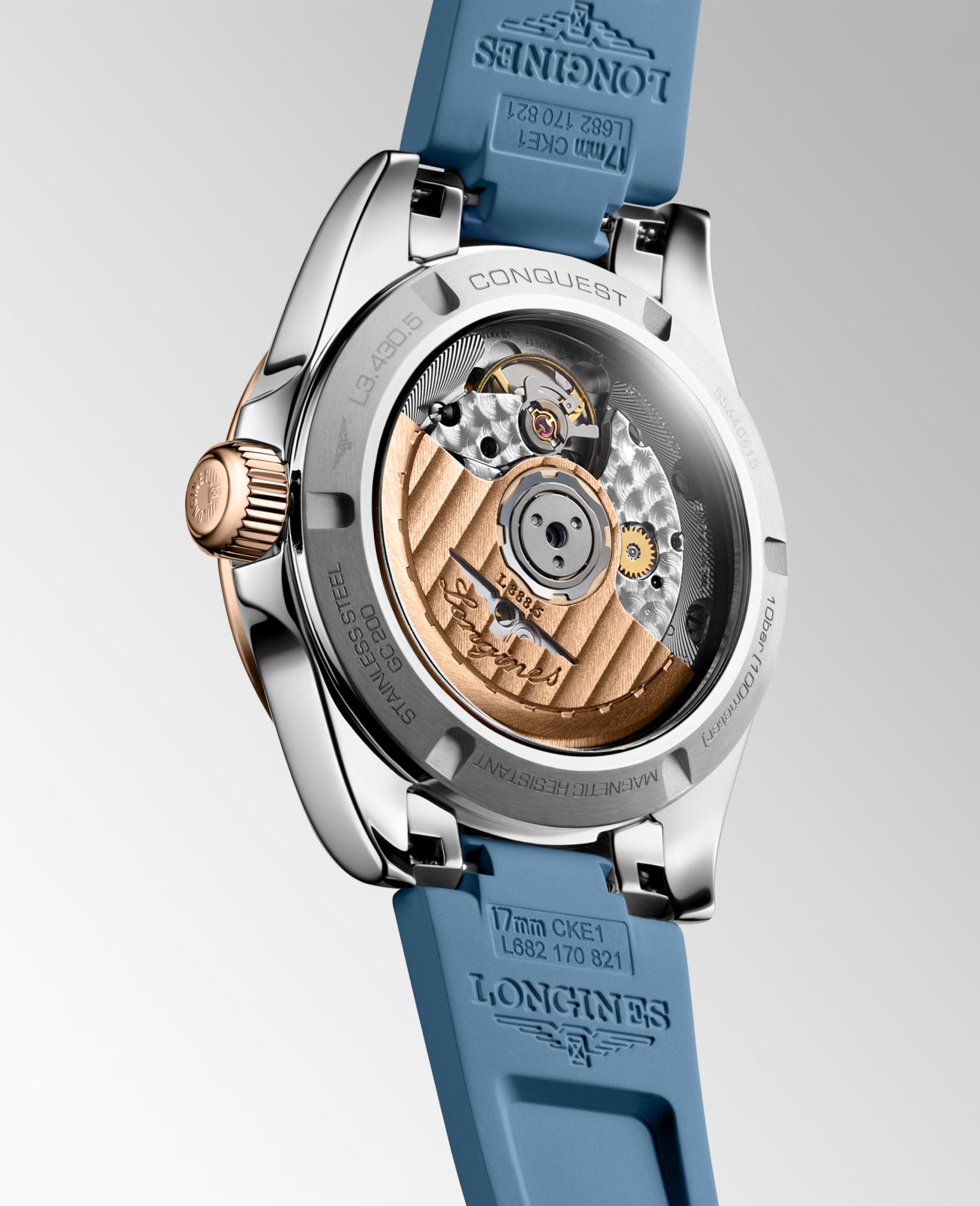 Orologio in acciaio Conquest Longines