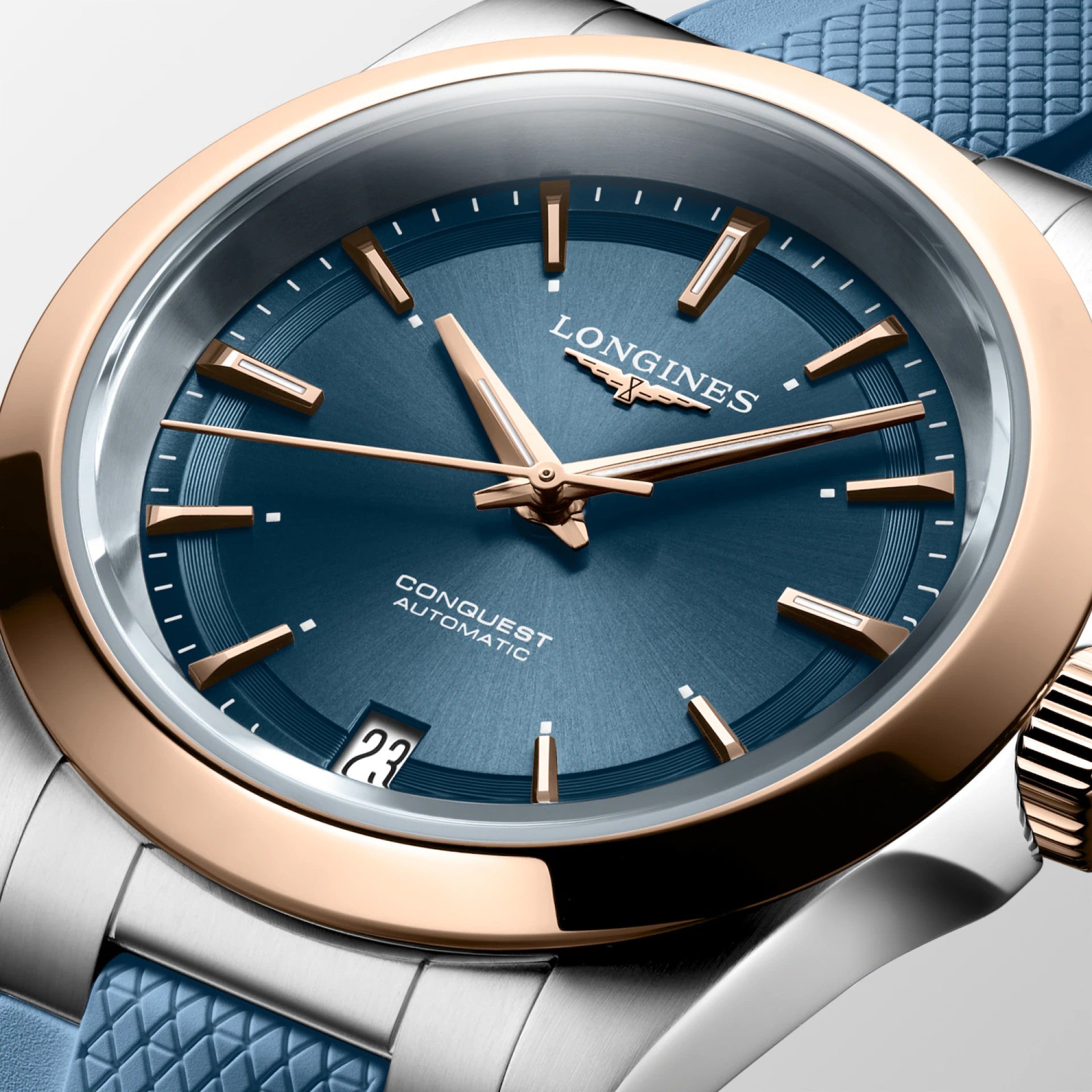 Orologio in acciaio Conquest Longines