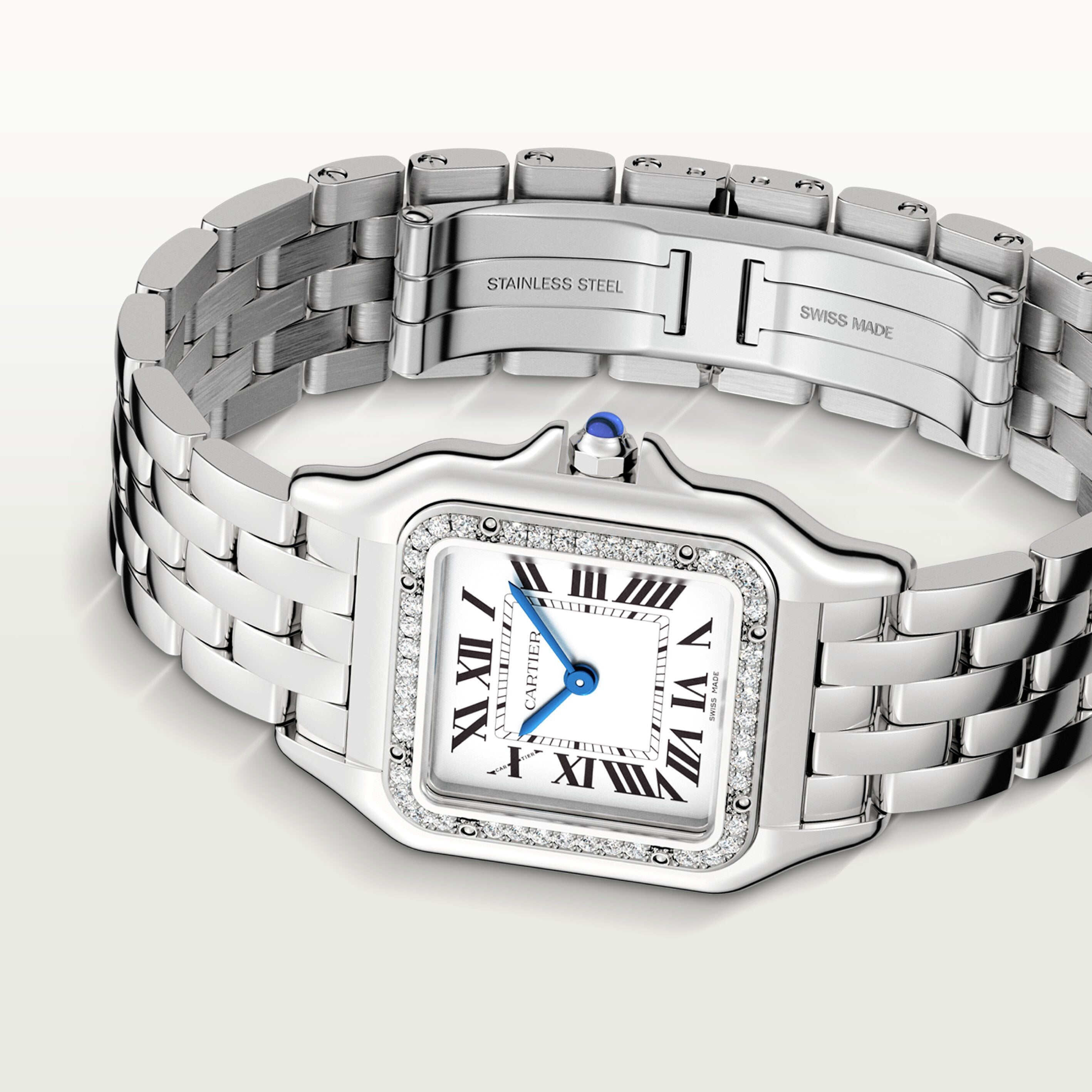 Orologio in acciaio Panthère de Cartier Cartier