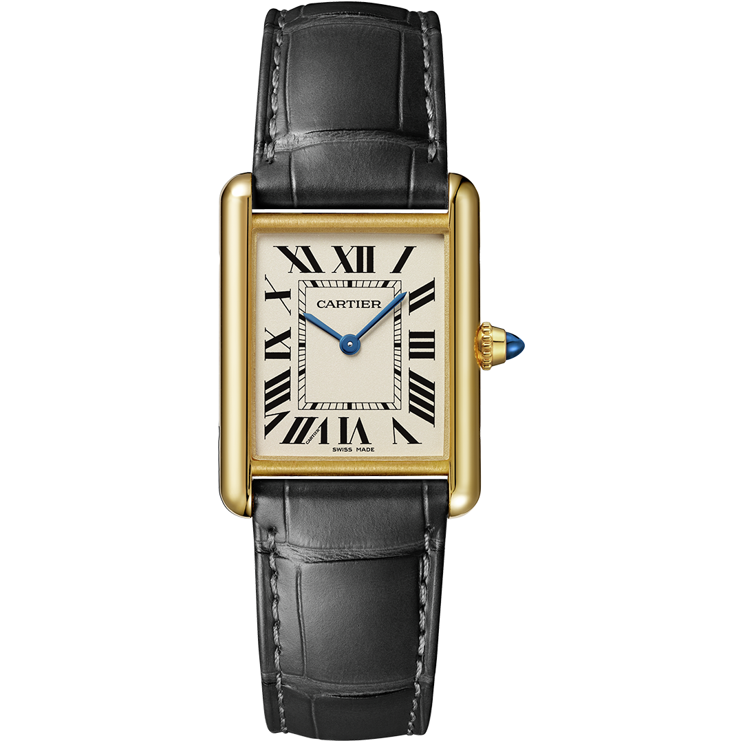 Orologio in oro giallo Tank Louis Cartier