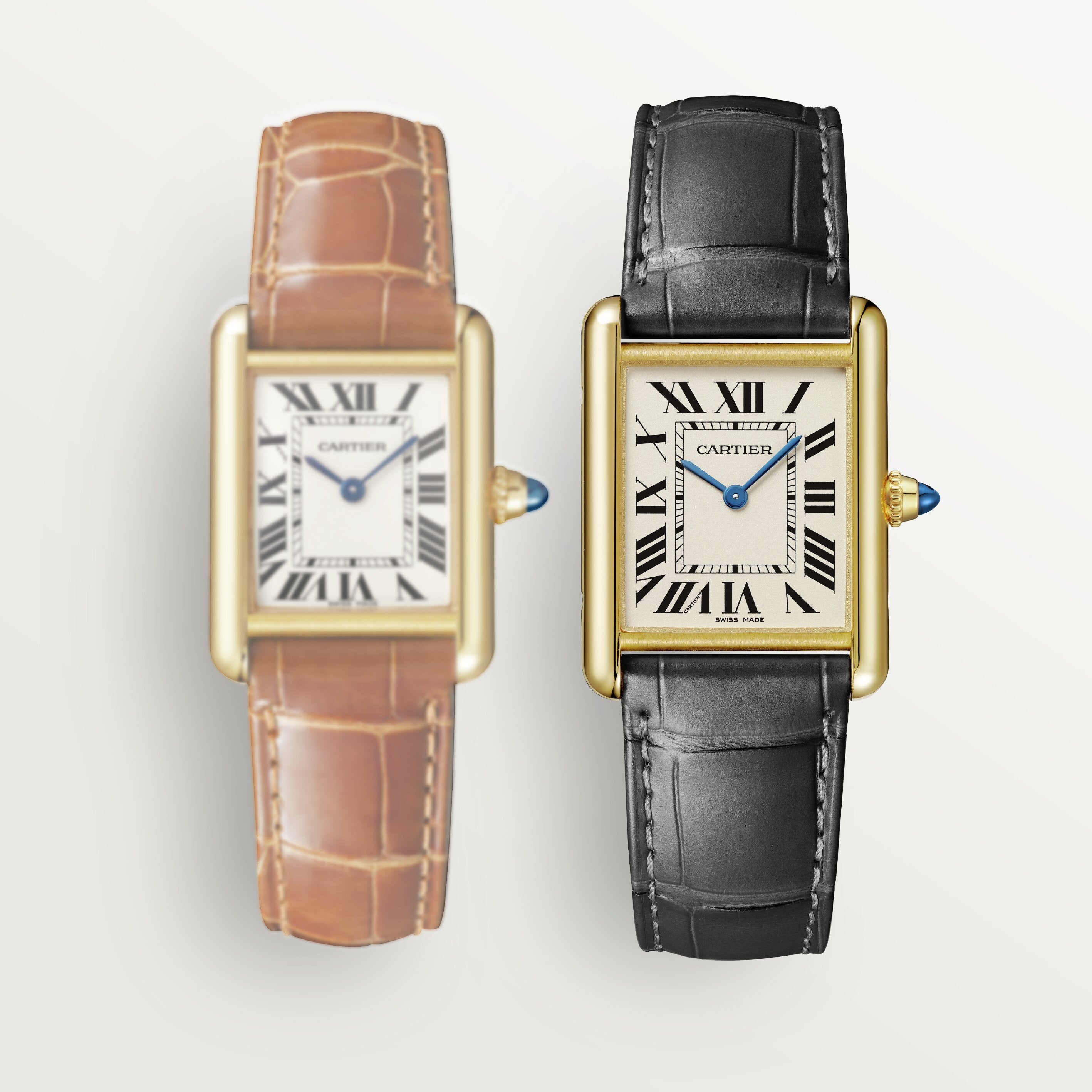 Watch in yellow gold Tank Louis Cartier Cartier