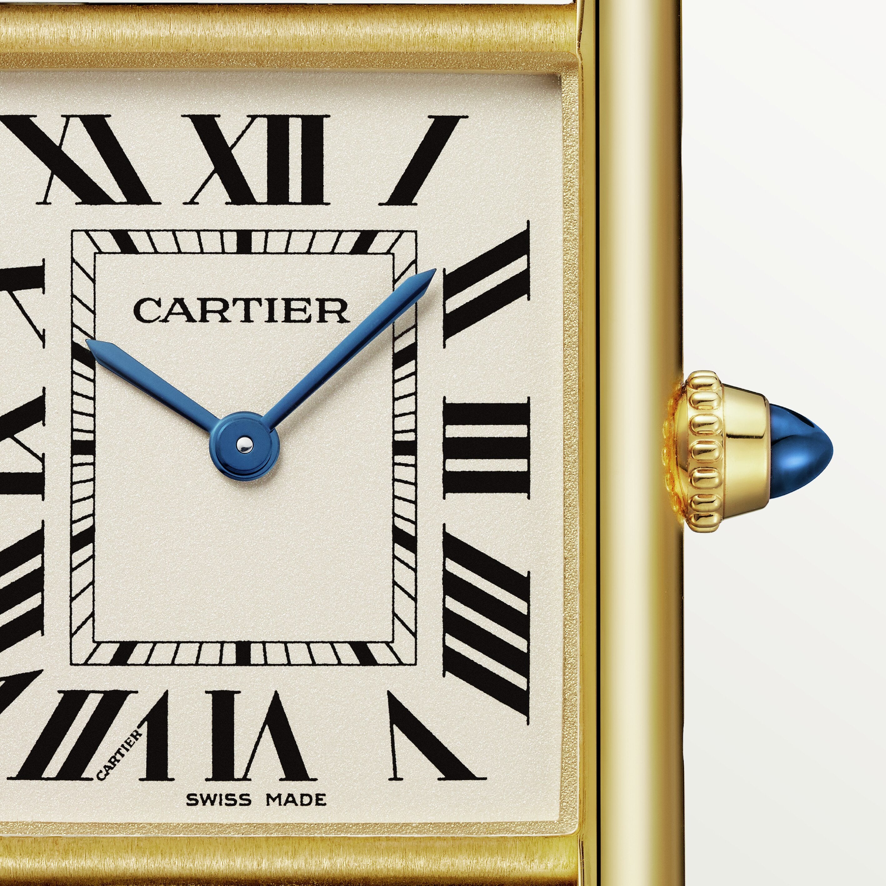 Orologio in oro giallo Tank Louis Cartier