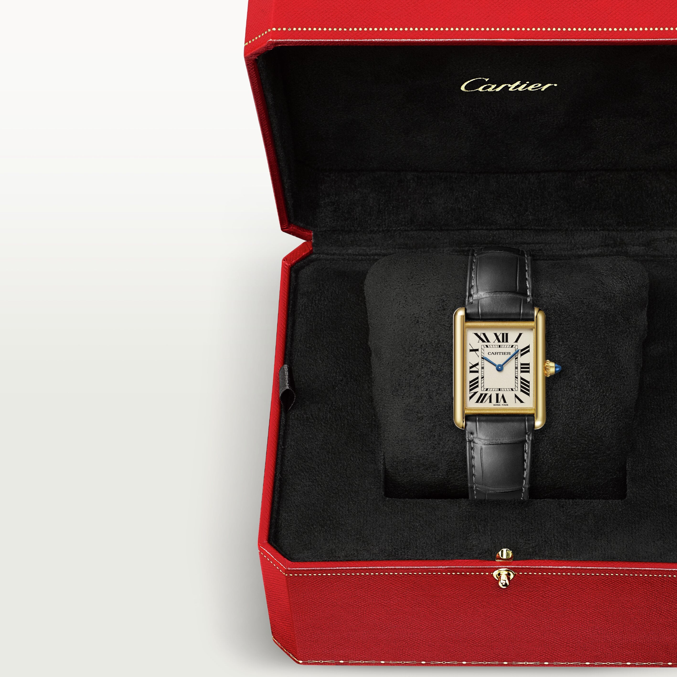 Orologio in oro giallo Tank Louis Cartier