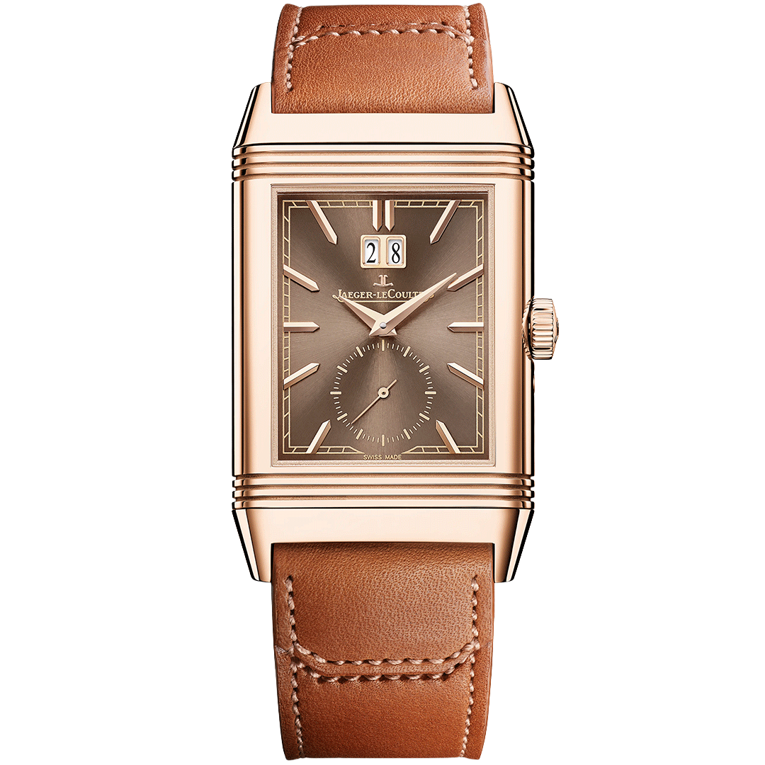 Watch in rose gold Reverso Tribute Geographic Jaeger-lecoultre