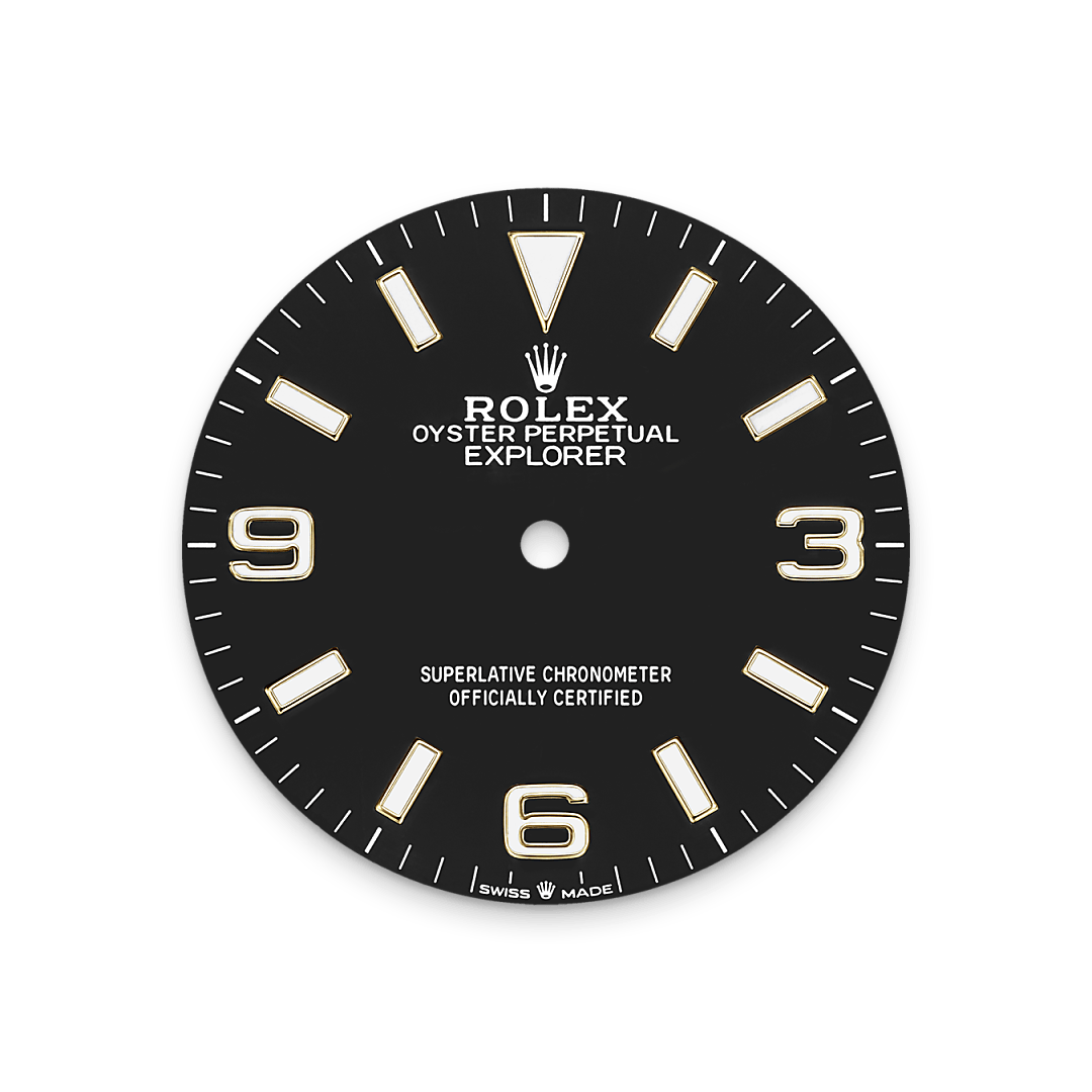 Rolex Explorer in Rolesor giallo (combinazione di acciaio Oystersteel e oro giallo), M124273-0001 - Pisa 1940