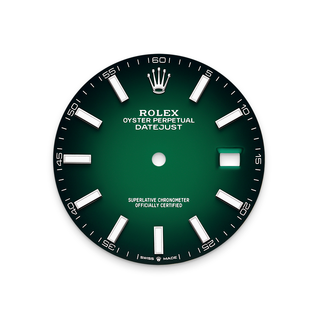 Rolex Datejust in Rolesor bianco (combinazione di acciaio Oystersteel e oro bianco), M126334-0033 - Pisa 1940