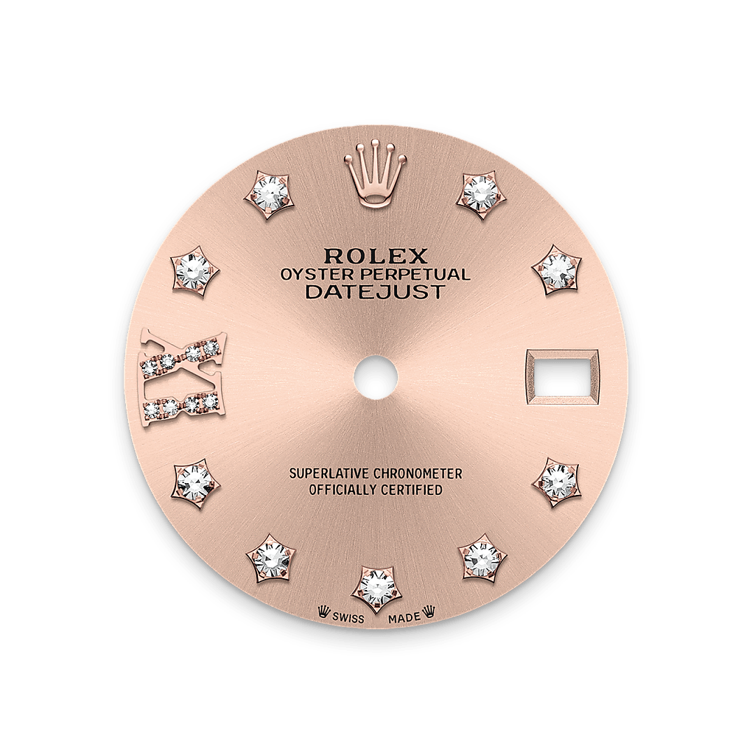 Rolex Lady-Datejust in Rolesor Everose (combinazione di acciaio Oystersteel e oro Everose), M279171-0028 - Pisa 1940