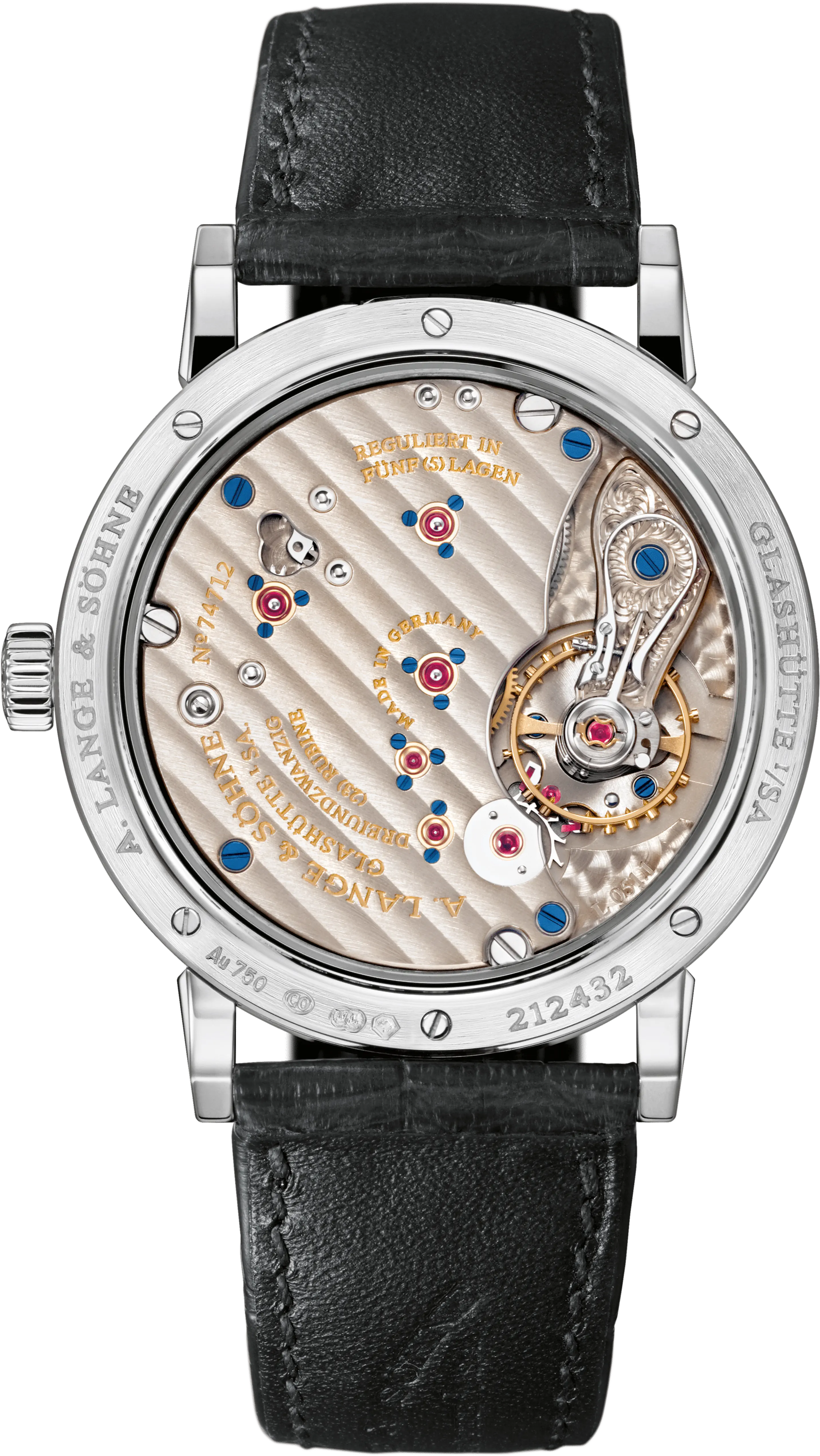 Watch in white gold 1815 A lange sohne