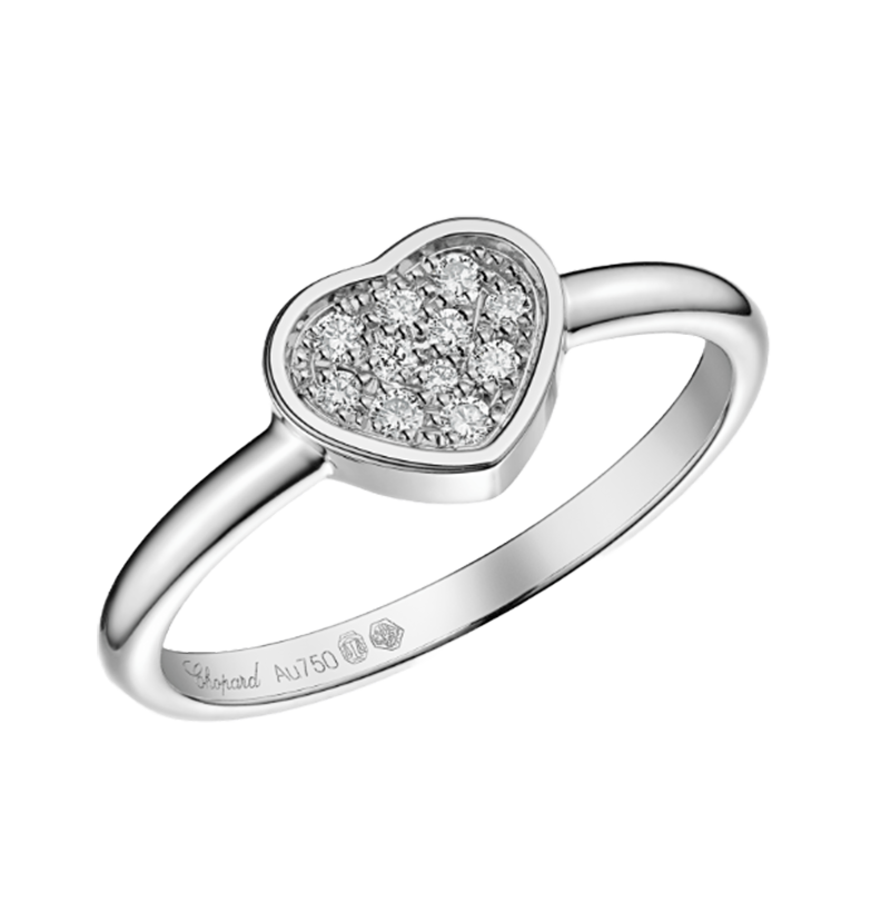 Gioiello in oro rosa Anello My Happy Hearts Chopard