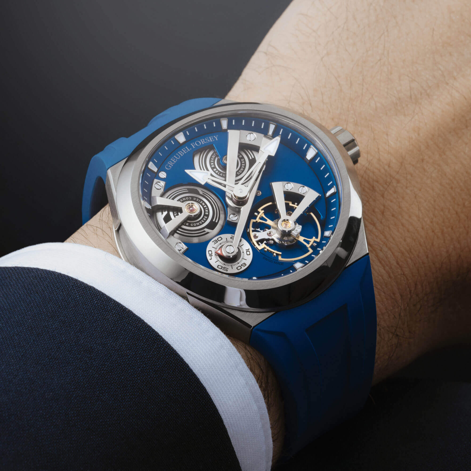 Orologio in titanio Balancier 3 Greubel forsey