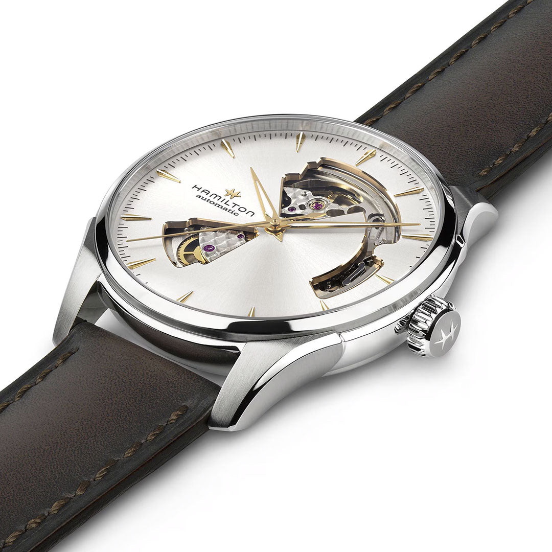 Orologio in acciaio Jazzmaster Open Heart Auto Hamilton