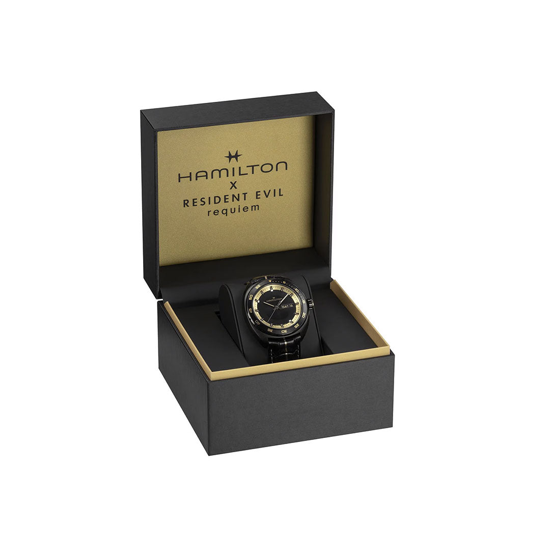 Orologio in acciaio pvd American Classic Pan Europ Resident Evil Hamilton