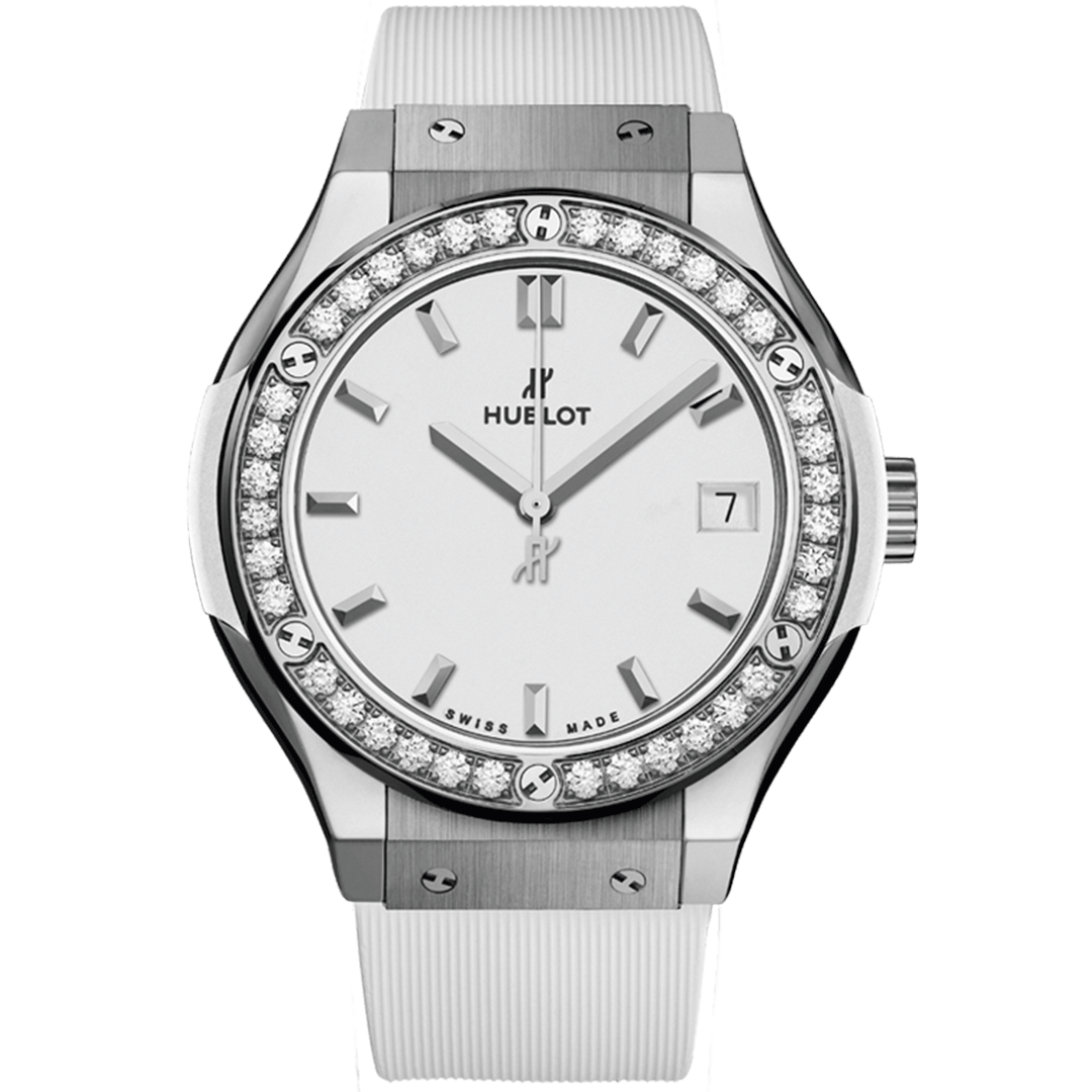 Orologio in titanio Titanium White Diamonds Hublot