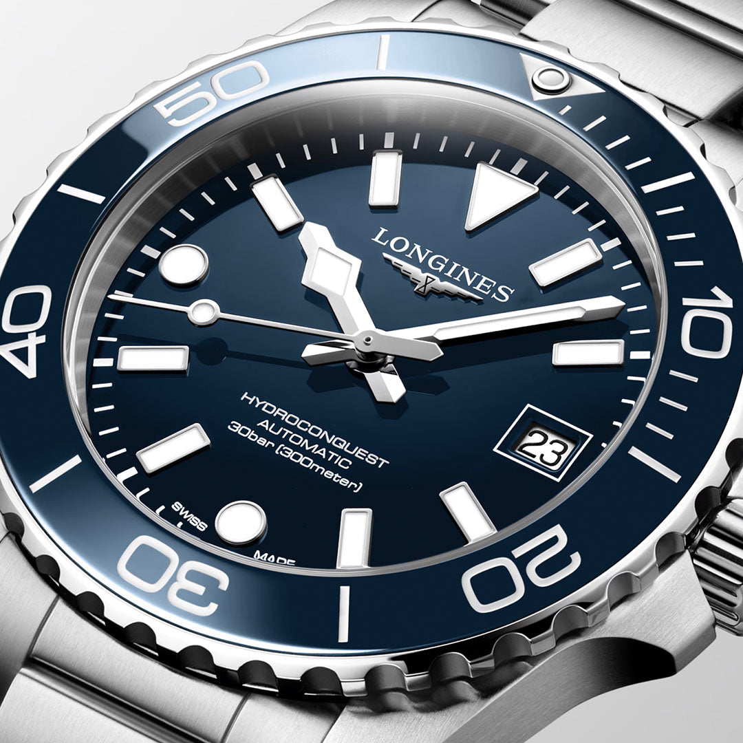 Orologio in acciaio Hydroconquest Longines