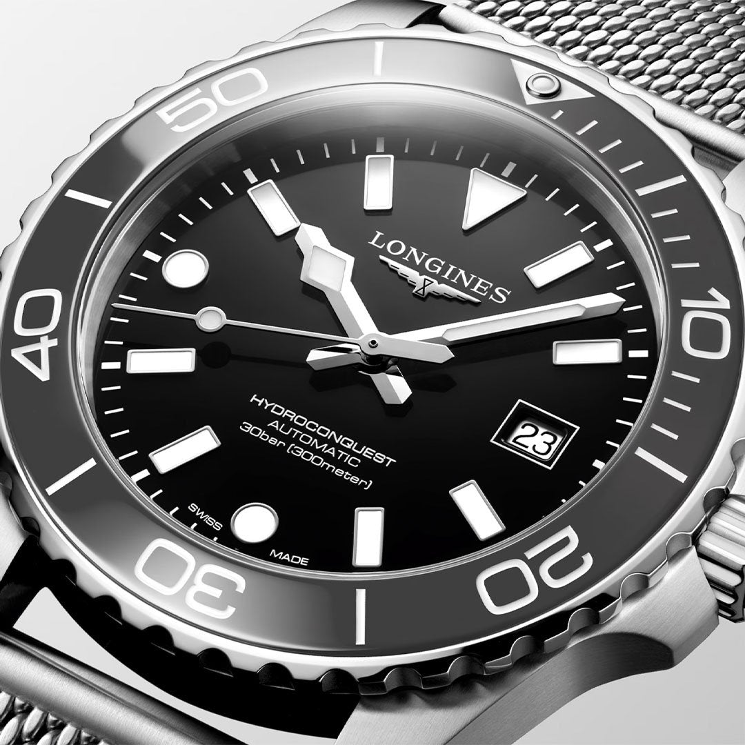 Orologio in acciaio Hydroconquest Longines