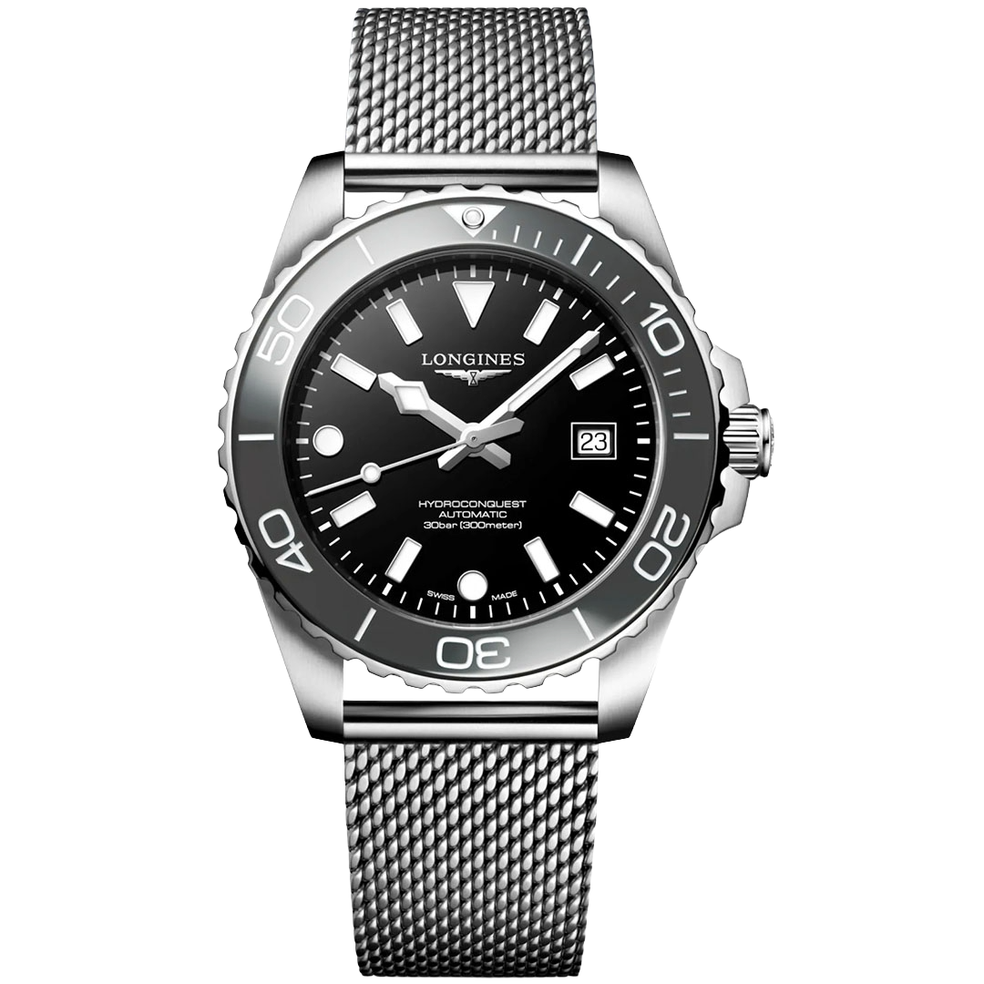Orologio in acciaio Hydroconquest Longines