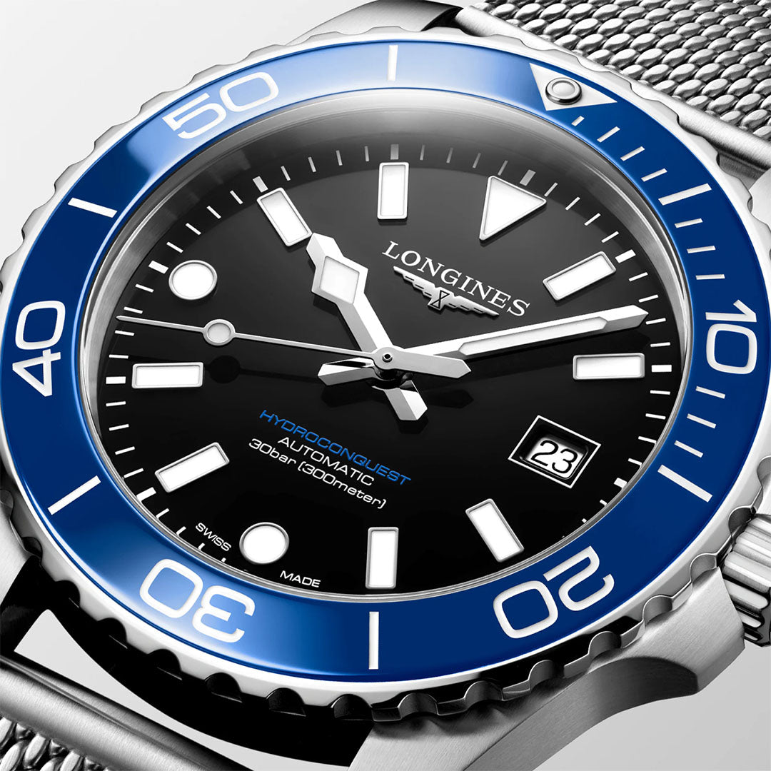 Orologio in acciaio Hydroconquest Longines