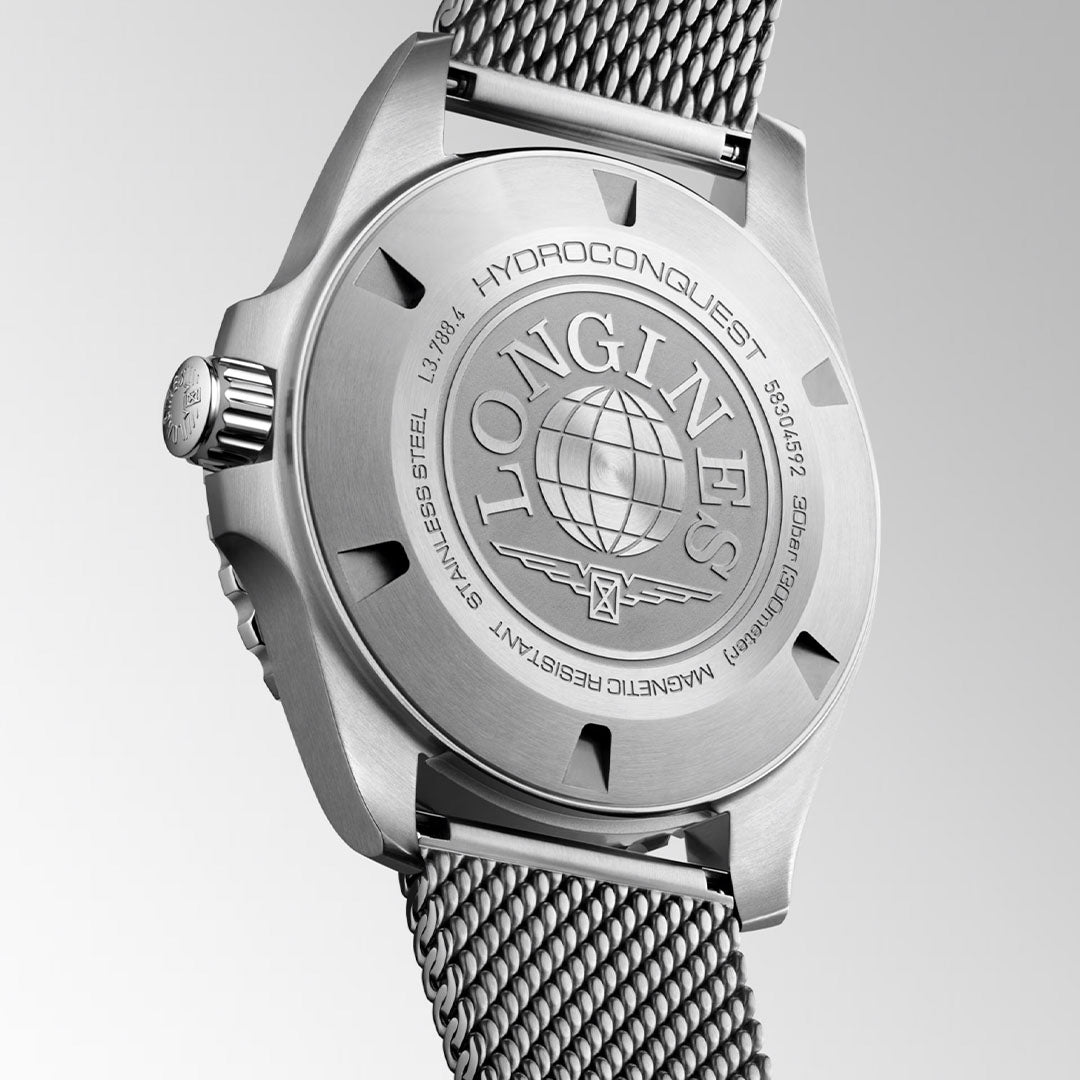 Orologio in acciaio Hydroconquest Longines