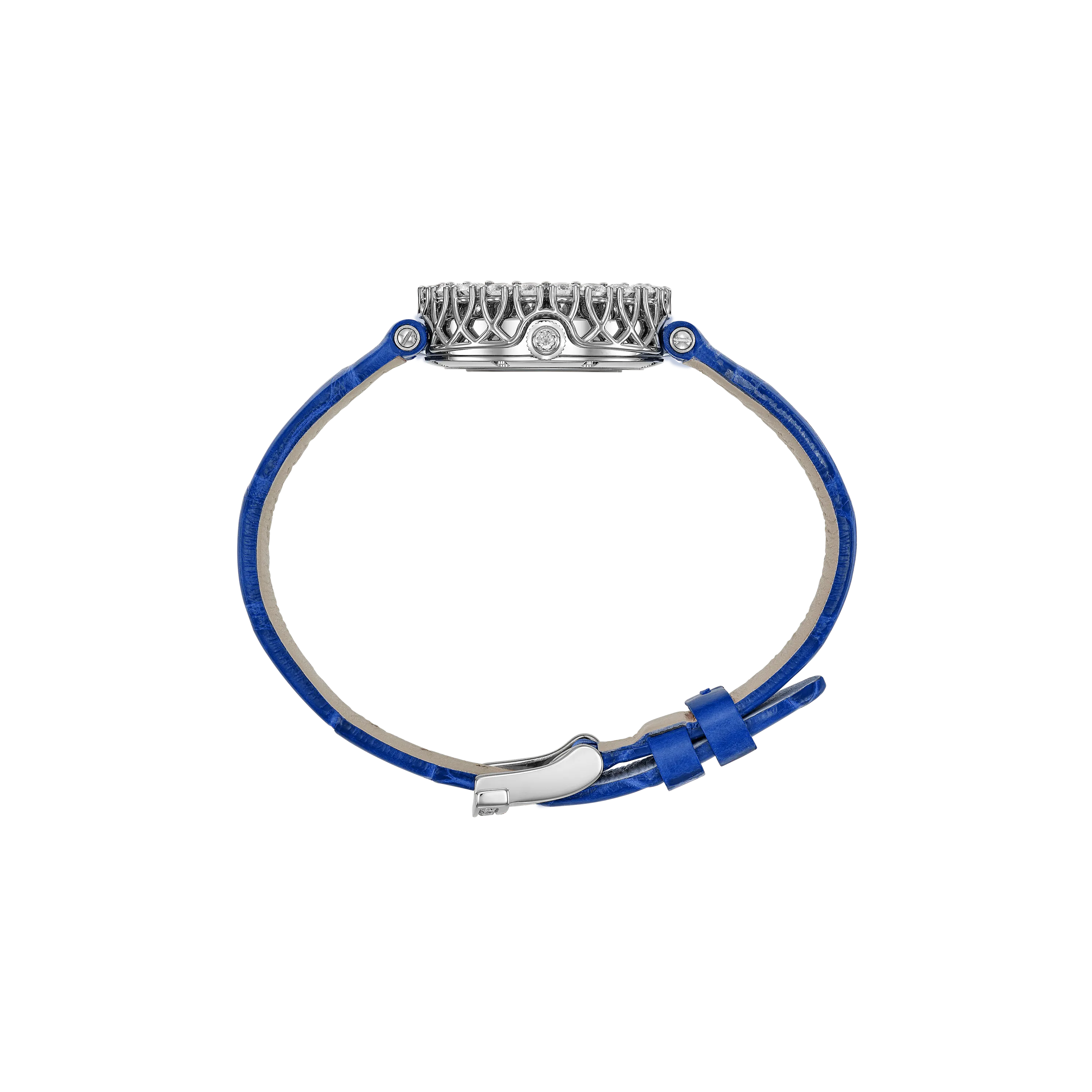 Watch in oro etico bianco L'Heure Du Diamant Round Chopard