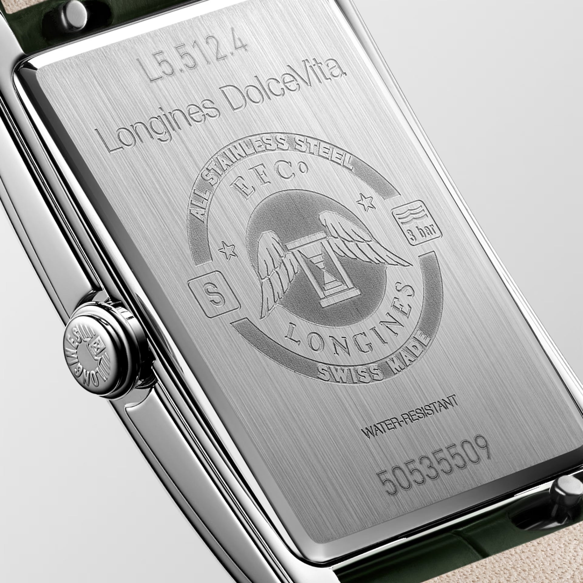 Orologio in acciaio DolceVita Longines