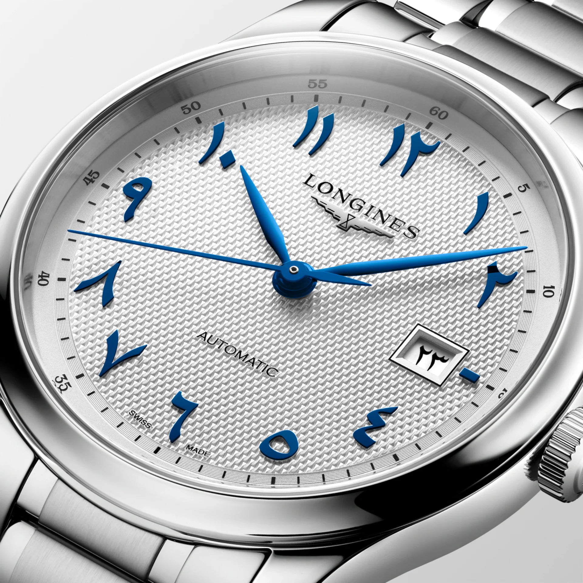 Watch in steel Master Collection Longines