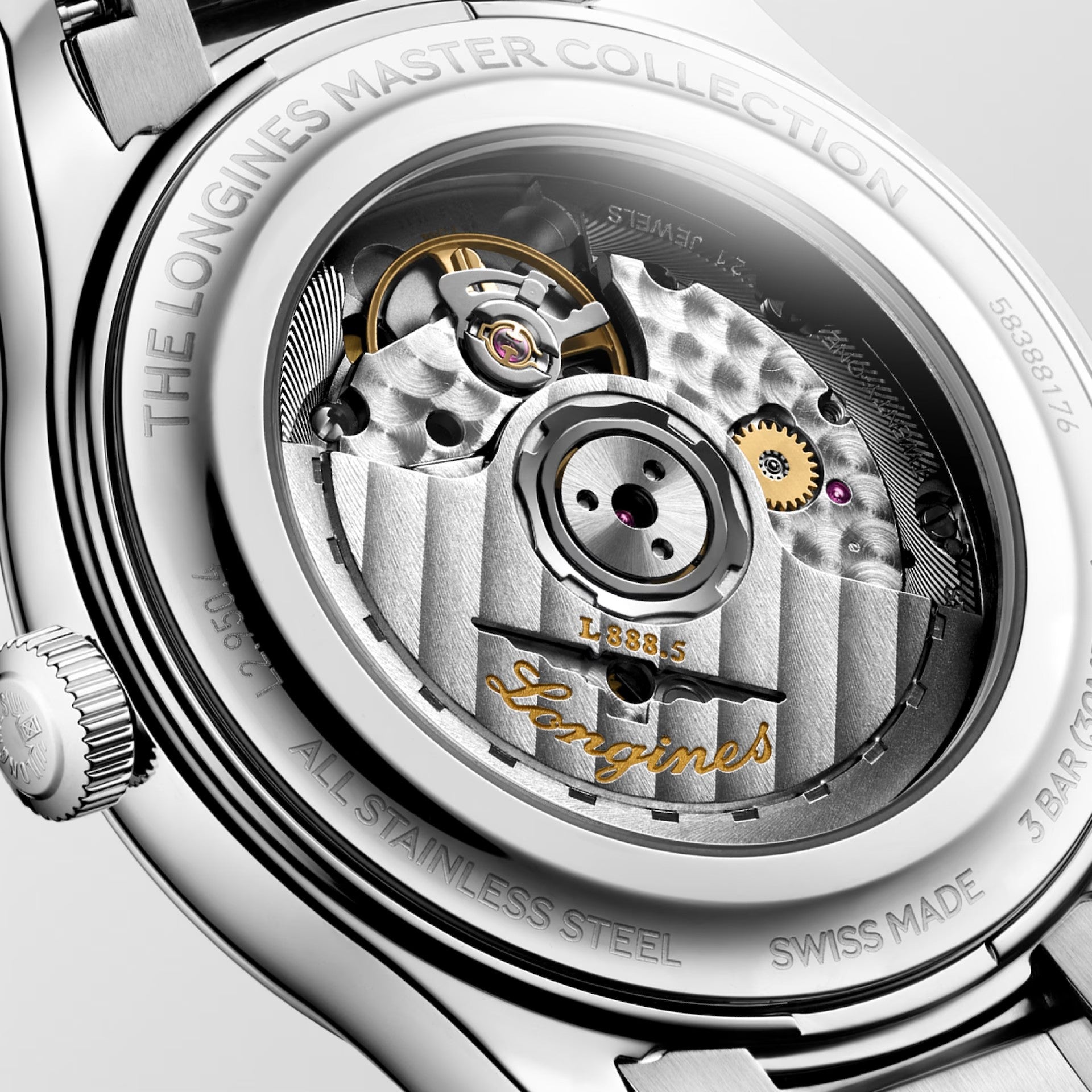 Orologio in acciaio Master Collection Longines