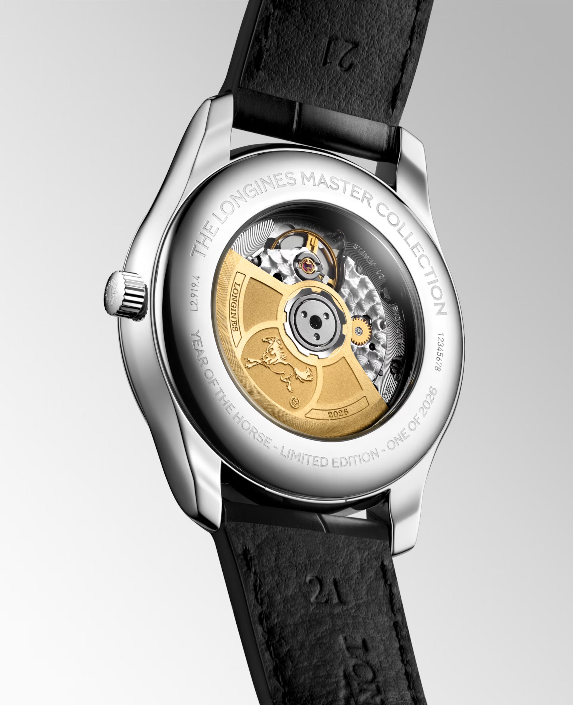 Watch in steel Master Collection - Year of the Horse Edition Longines