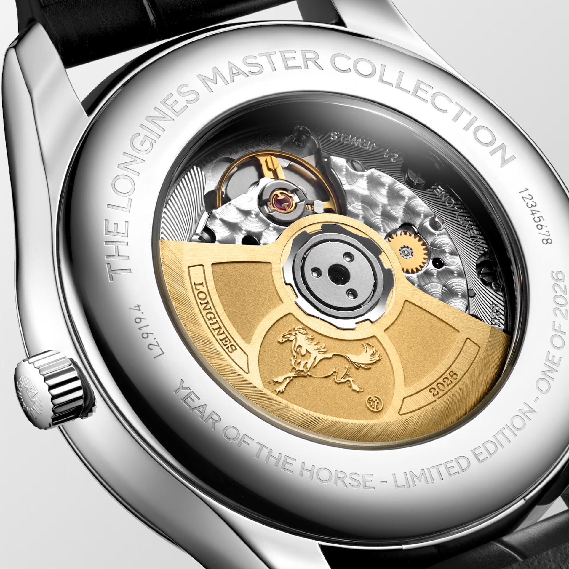 Watch in steel Master Collection - Year of the Horse Edition Longines