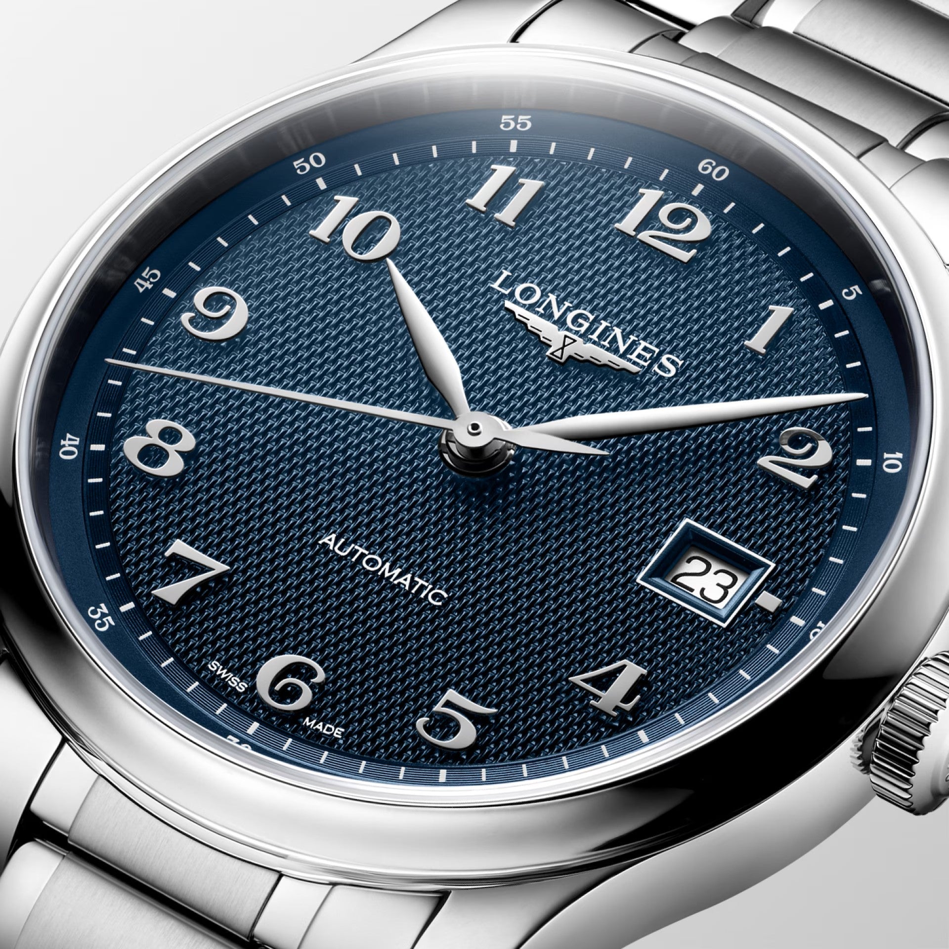 Watch in steel Master Collection Longines