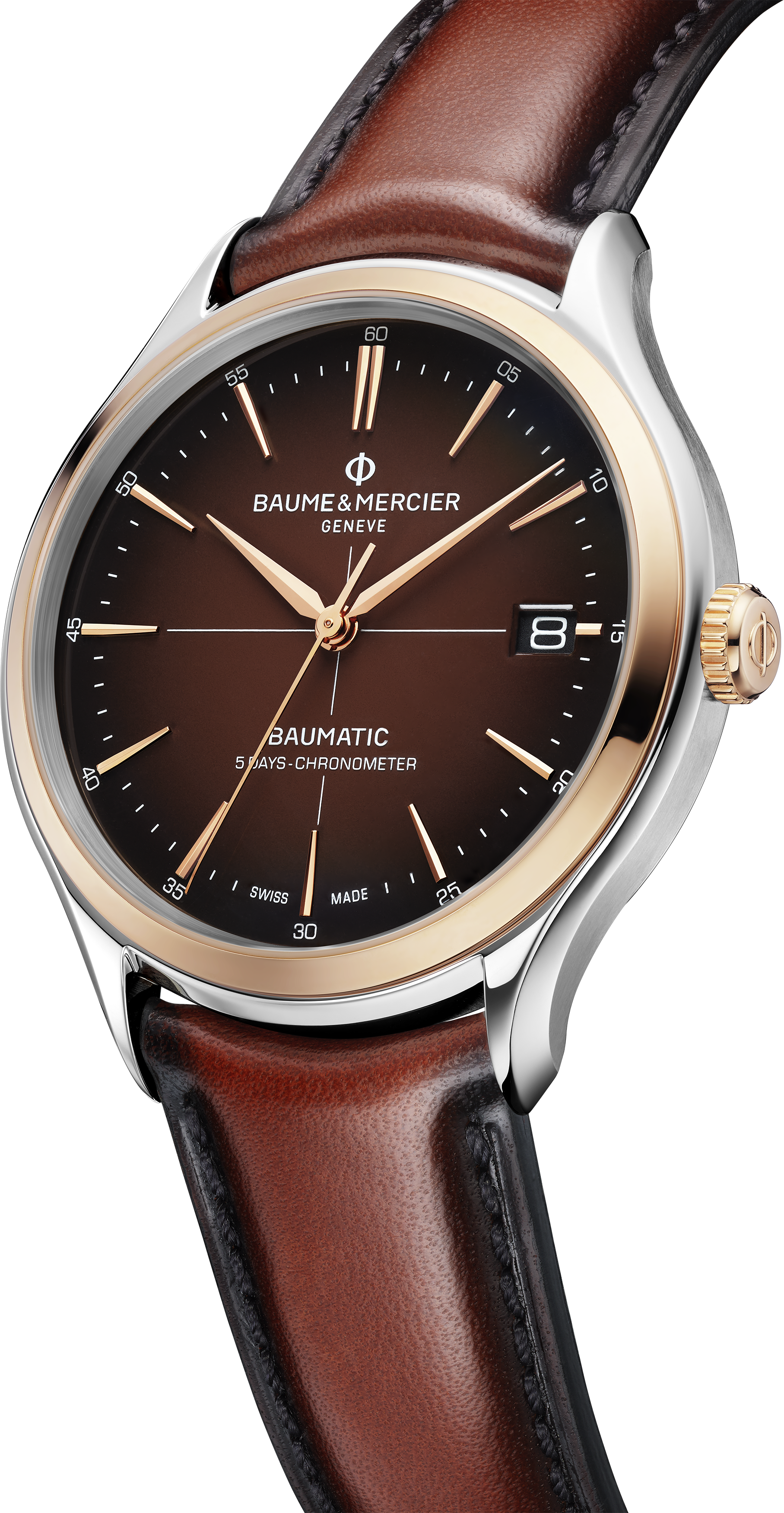 Watch in steel Clifton Baume et mercier