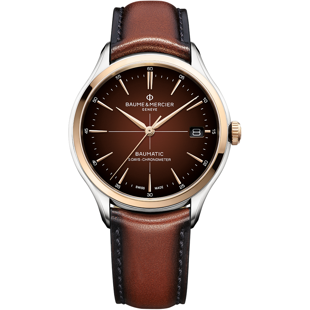 Watch in steel Clifton Baume et mercier