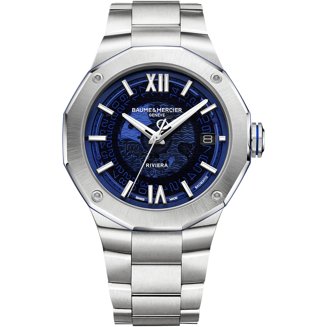 Watch in steel Riviera Special Edition 50th Anniversary Baume et mercier